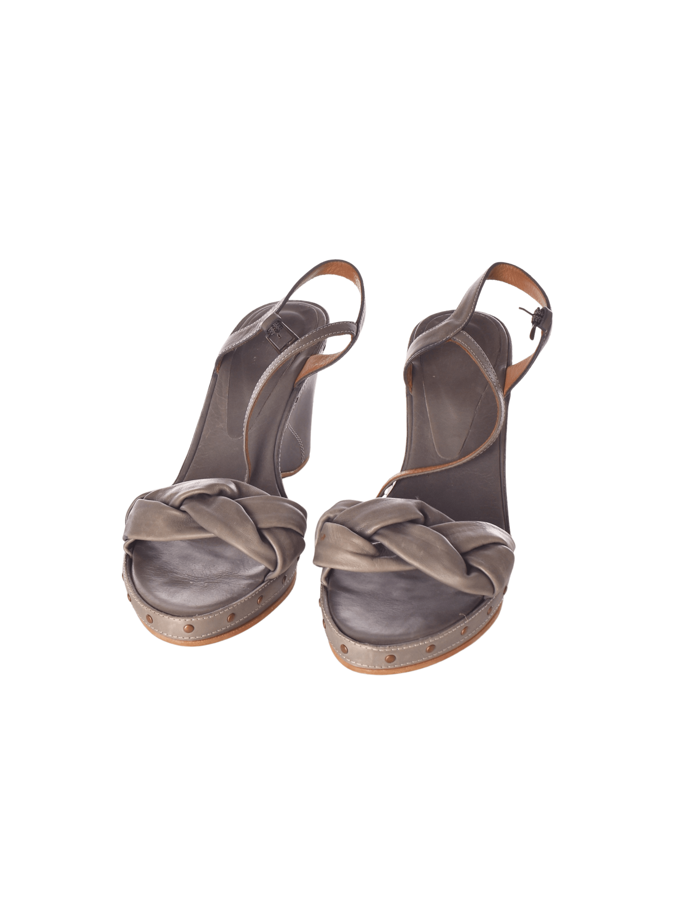 Billi bi Sandaler - 40 / Grå / Kvinde - SassyLAB Secondhand