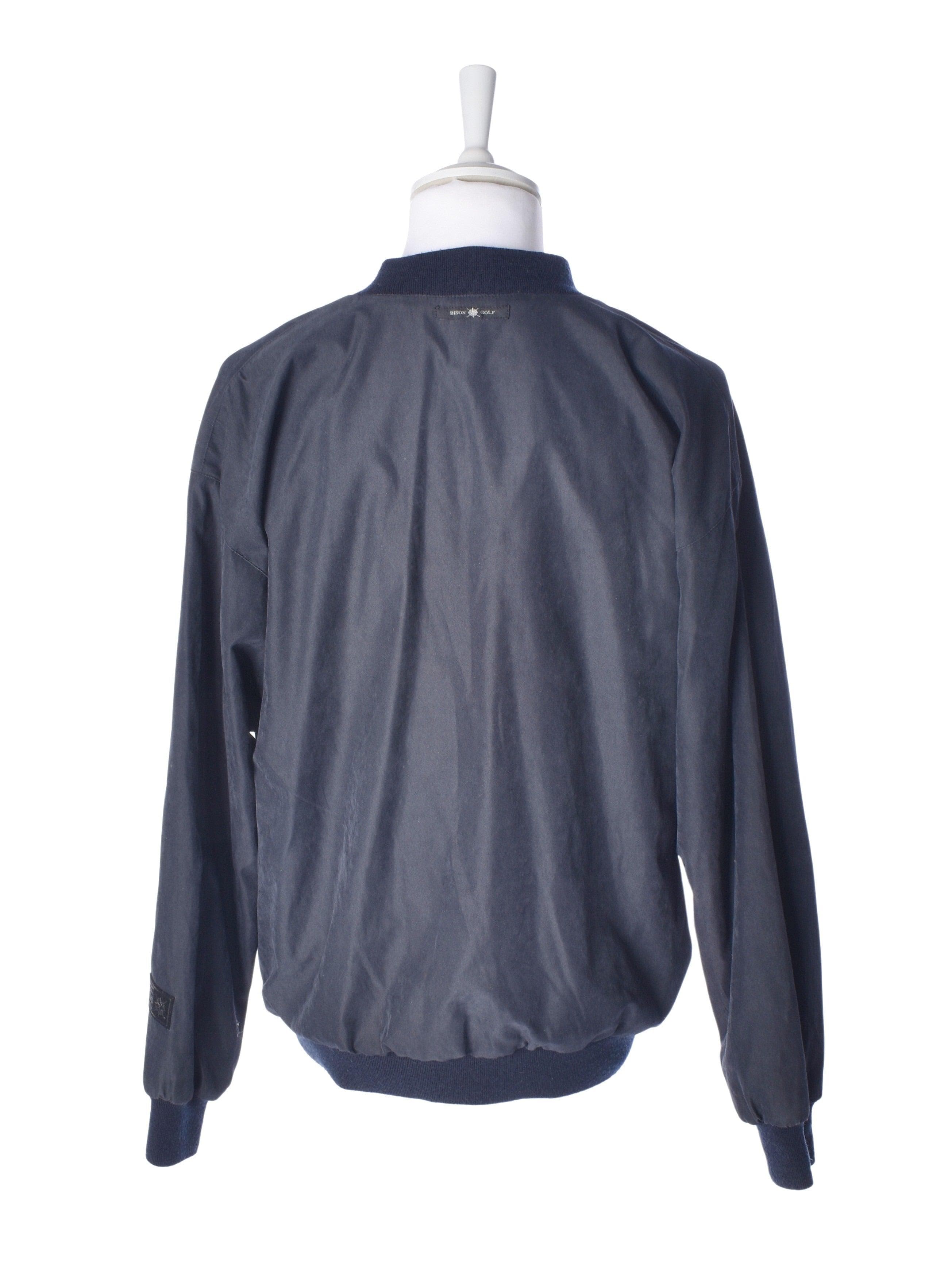 Bison Club Jakke - L / Blå / Mand - SassyLAB Secondhand