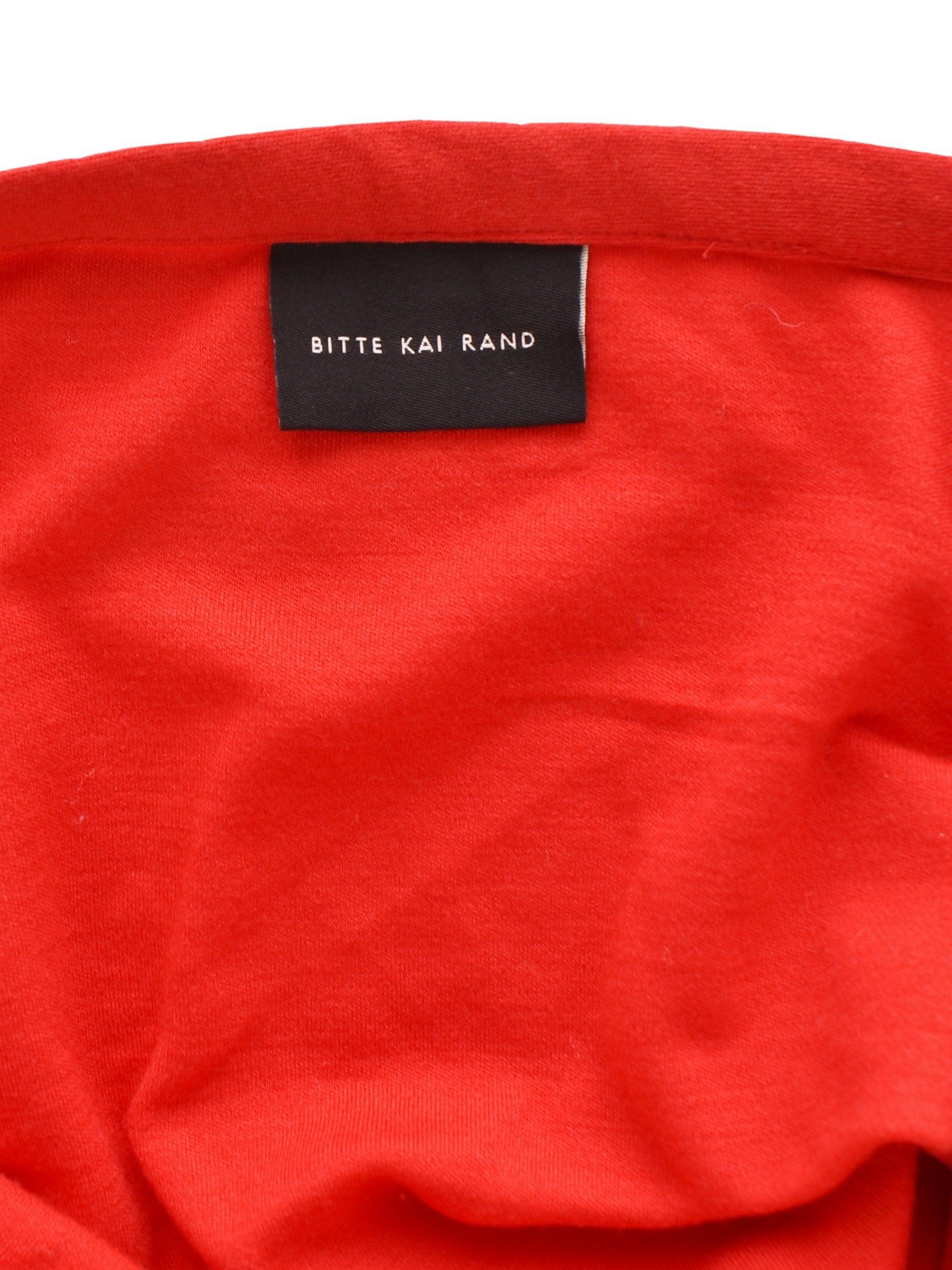 Bitte Kai Rand Nederdel - 38 / Rød / Kvinde - SassyLAB Secondhand