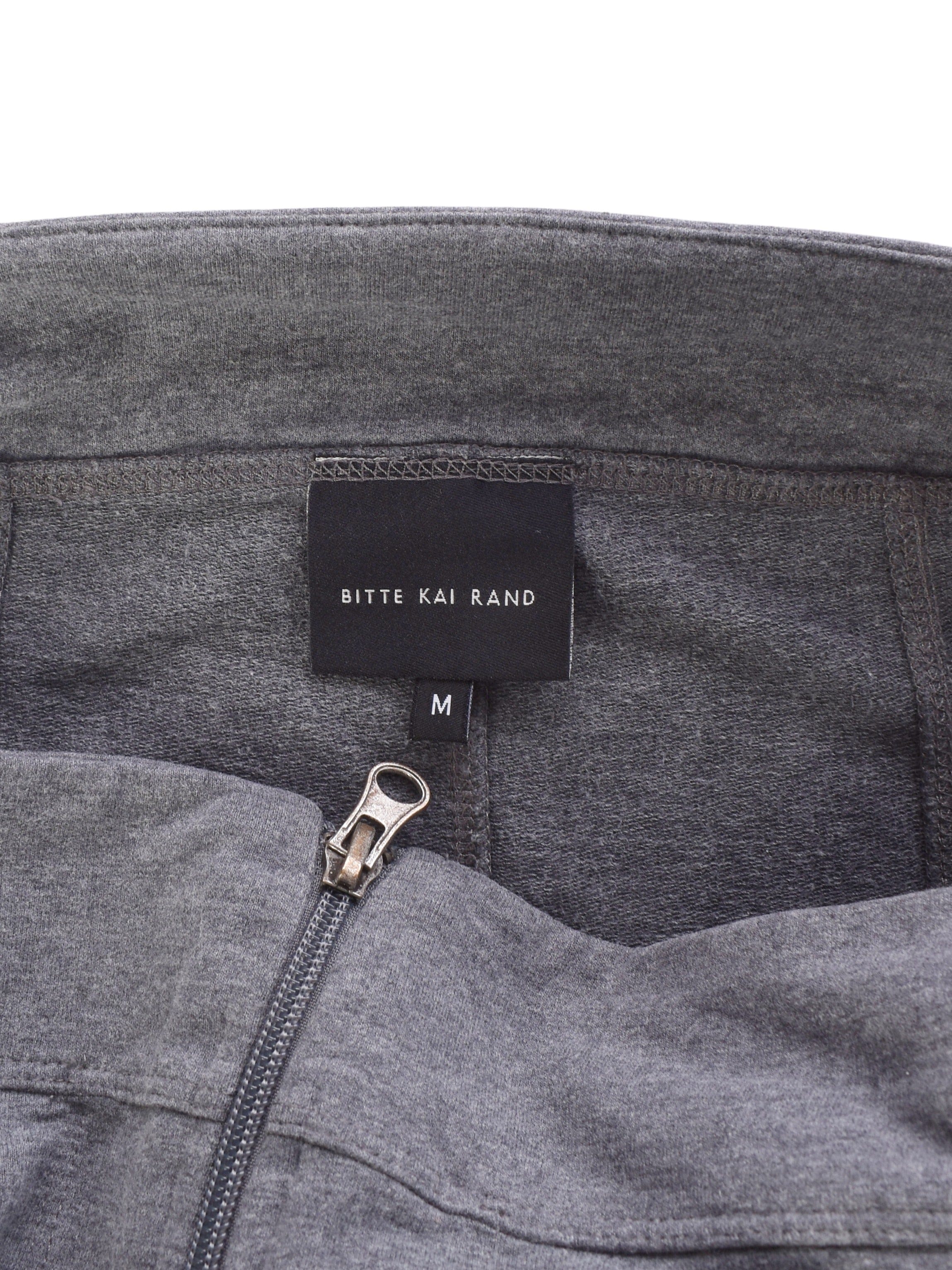 Bitte Kai Rand Nederdel - M / Grå / Kvinde - SassyLAB Secondhand