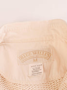 Blue Willi's Cardigan - M / Hvid / Kvinde - SassyLAB Secondhand