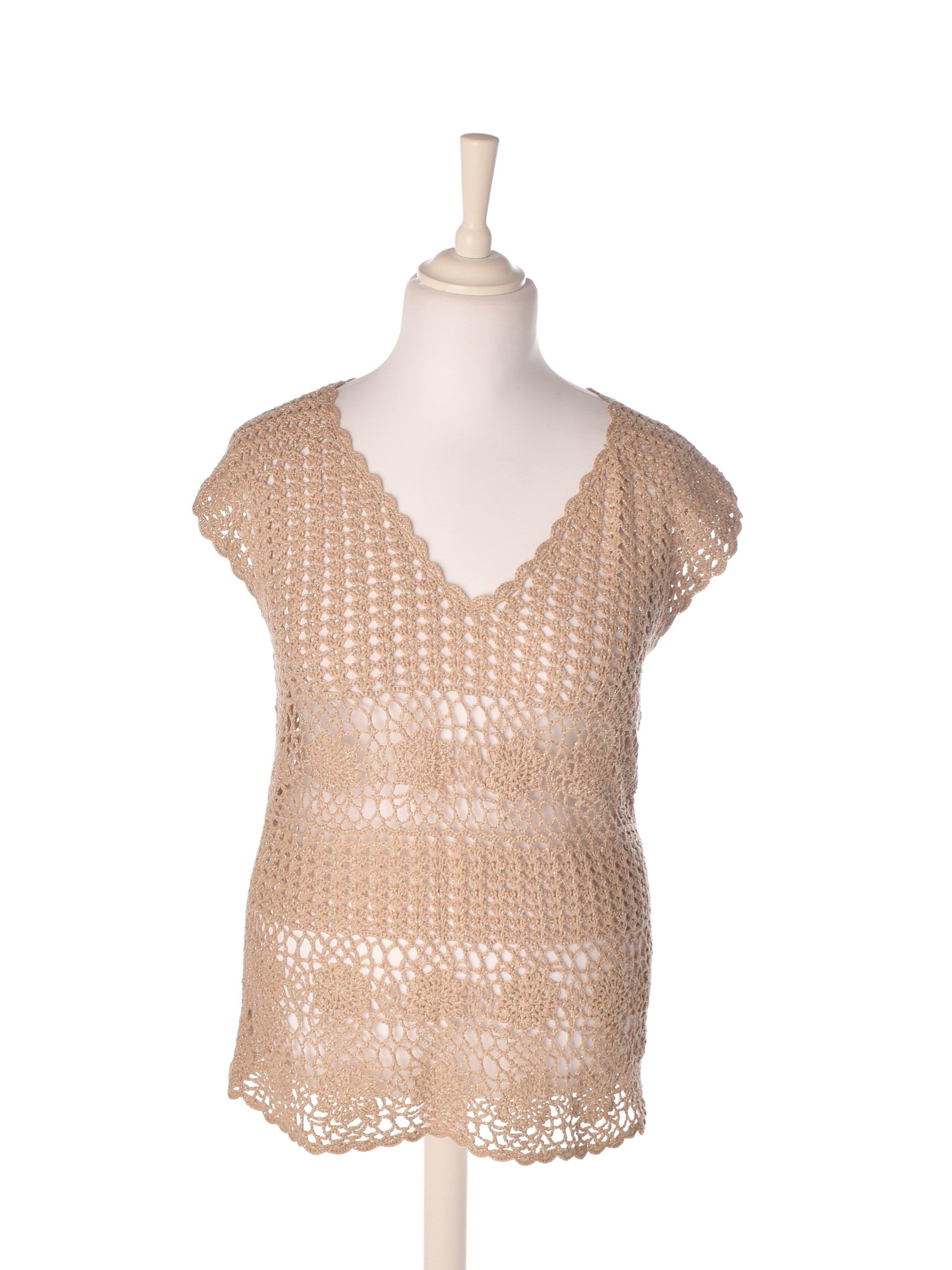 Bon'a Parte Strik - L / Beige / Kvinde - SassyLAB Secondhand