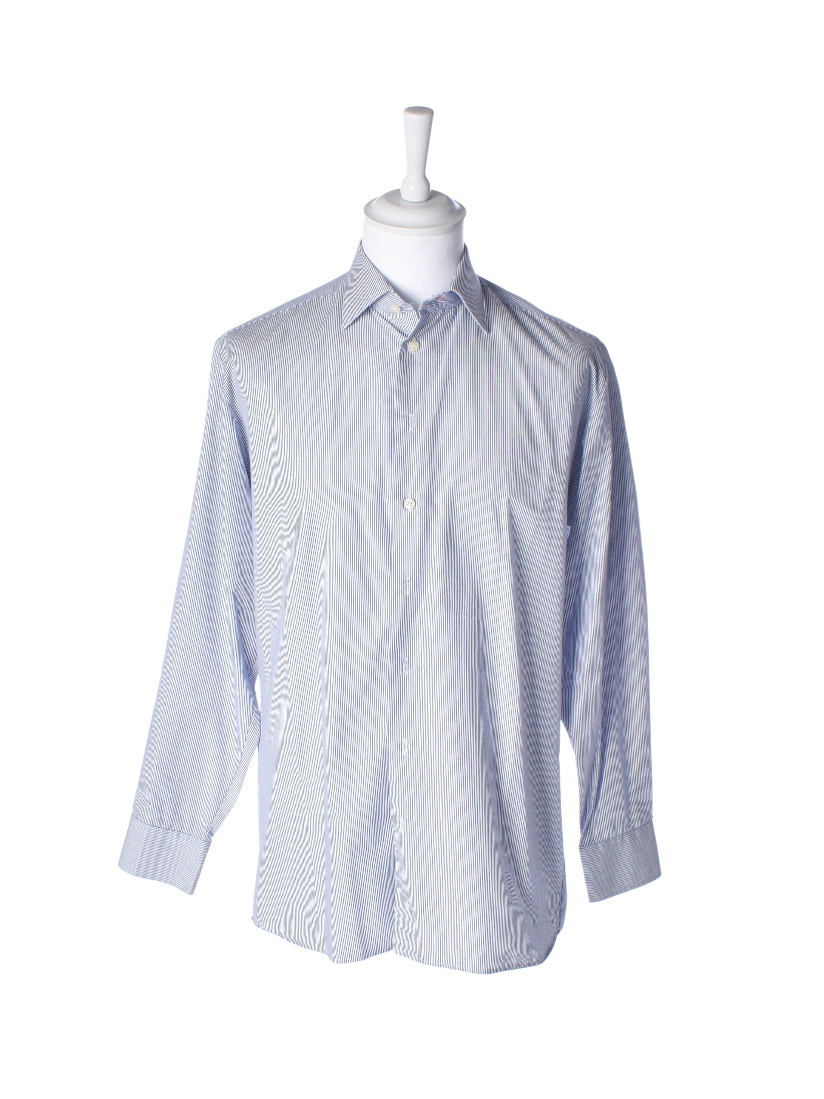 Bosweel & Sons Skjorte - 39 / Blå / Mand - SassyLAB Secondhand