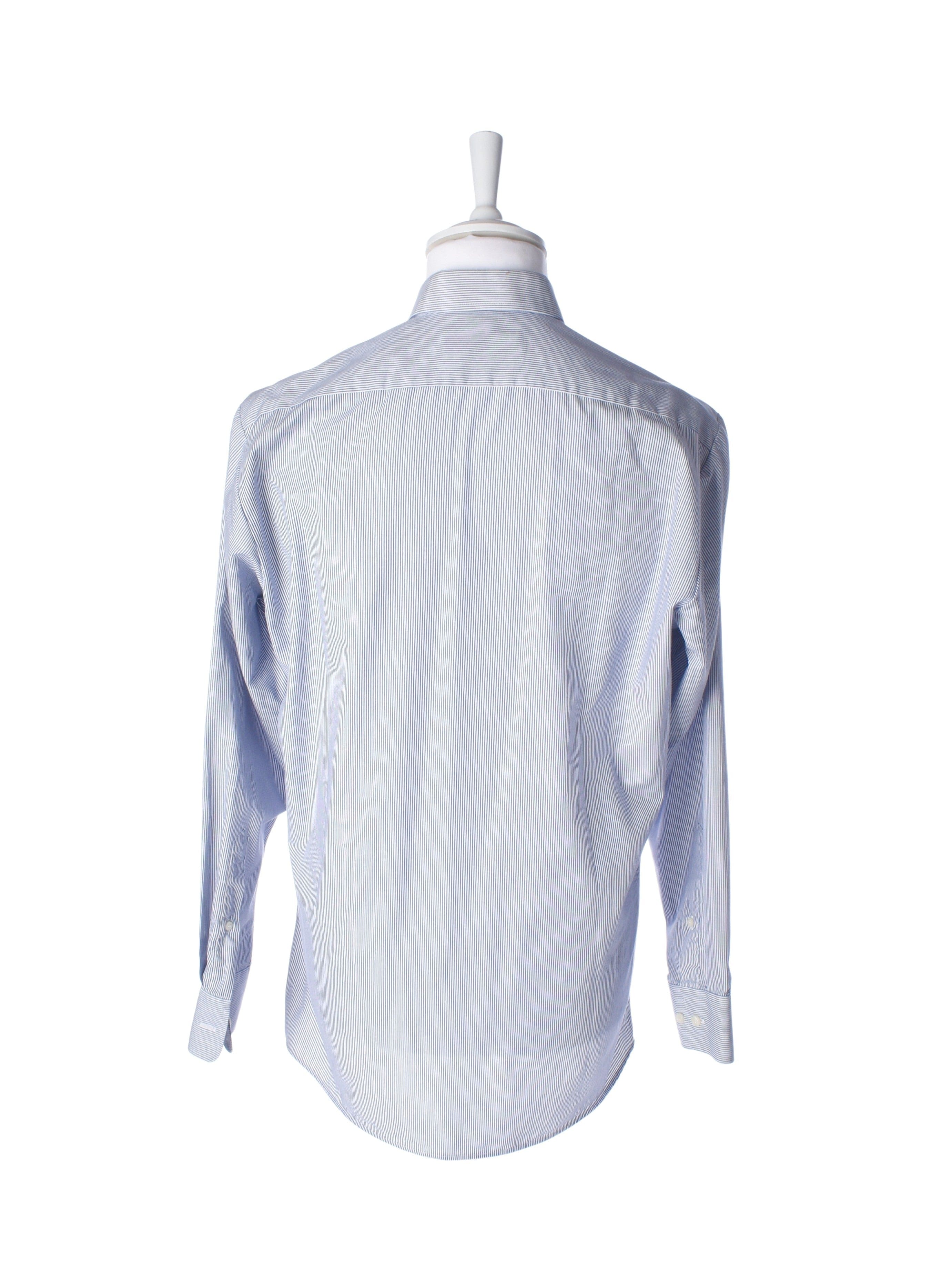 Bosweel & Sons Skjorte - 39 / Blå / Mand - SassyLAB Secondhand