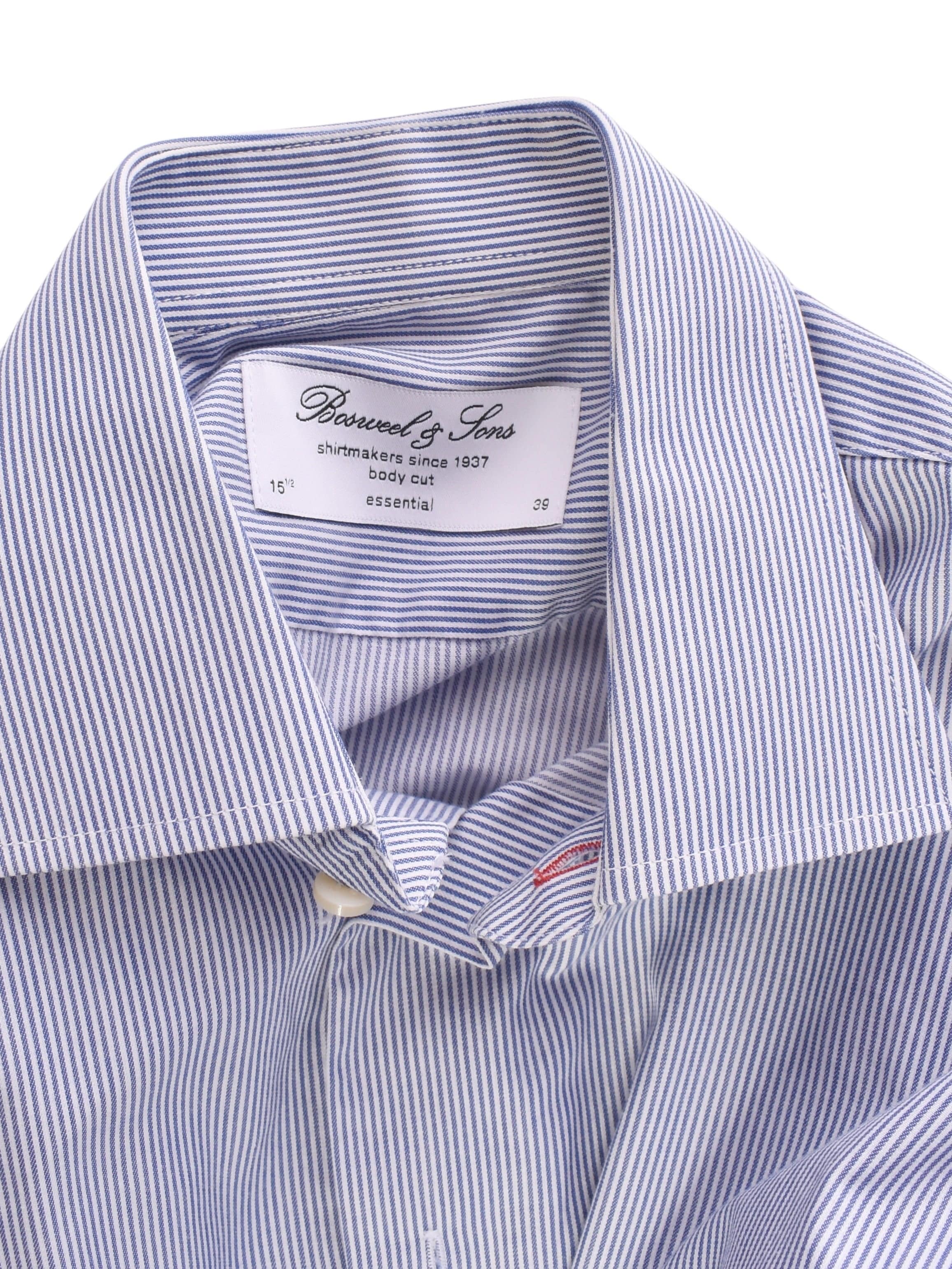 Bosweel & Sons Skjorte - 39 / Blå / Mand - SassyLAB Secondhand