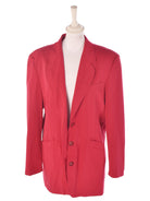 Brando Blazer - M / Rød / Kvinde - SassyLAB Secondhand