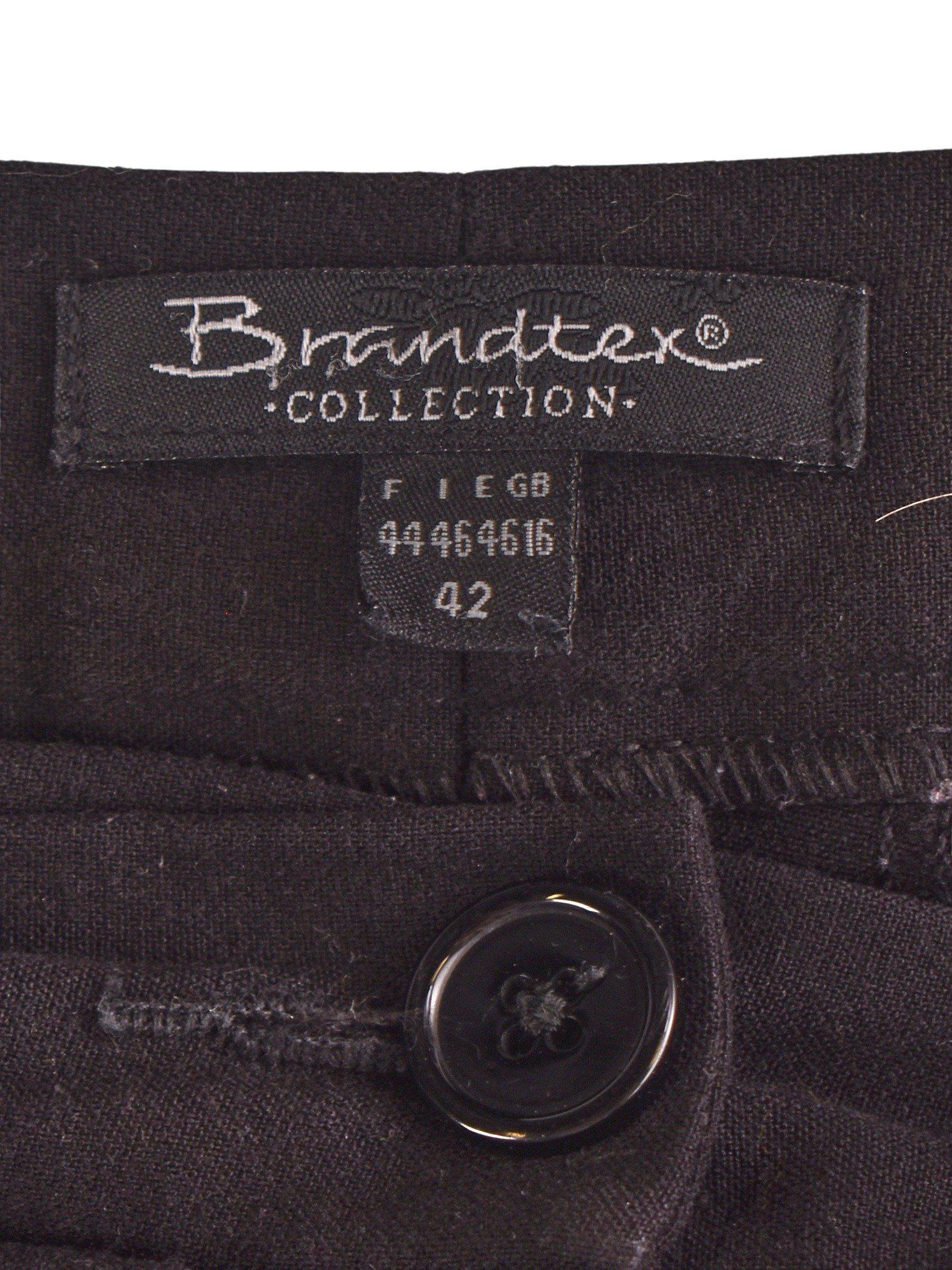 Brandtex Bukser - 42 / Sort / Kvinde - SassyLAB Secondhand