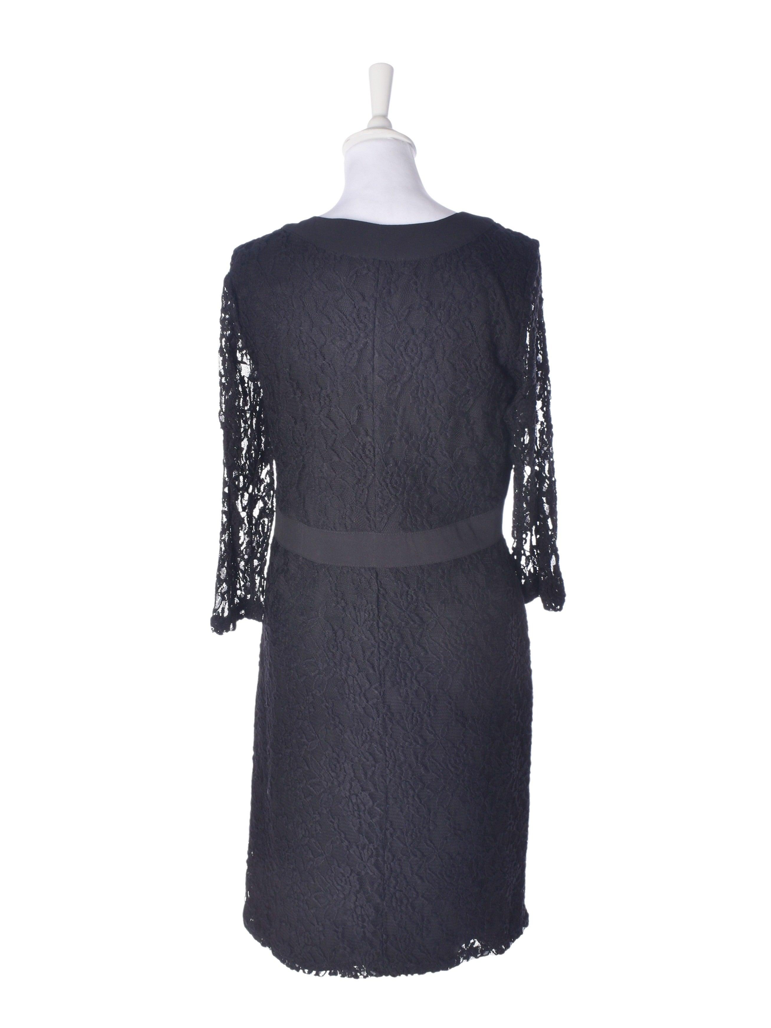 Brandtex Kjole - 36 / Sort / Kvinde - SassyLAB Secondhand