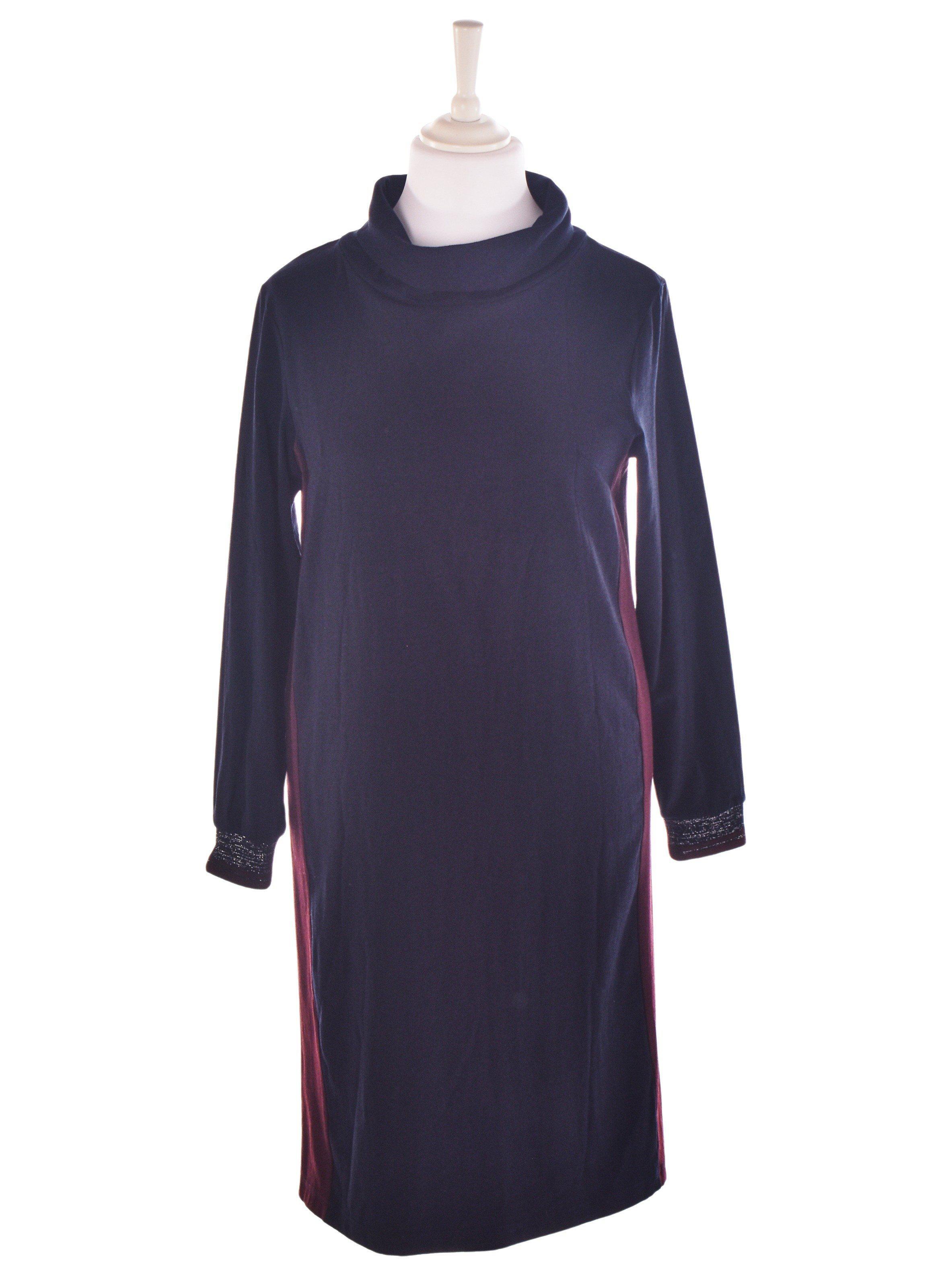Brandtex Kjole - 42 / Blå / Kvinde - SassyLAB Secondhand