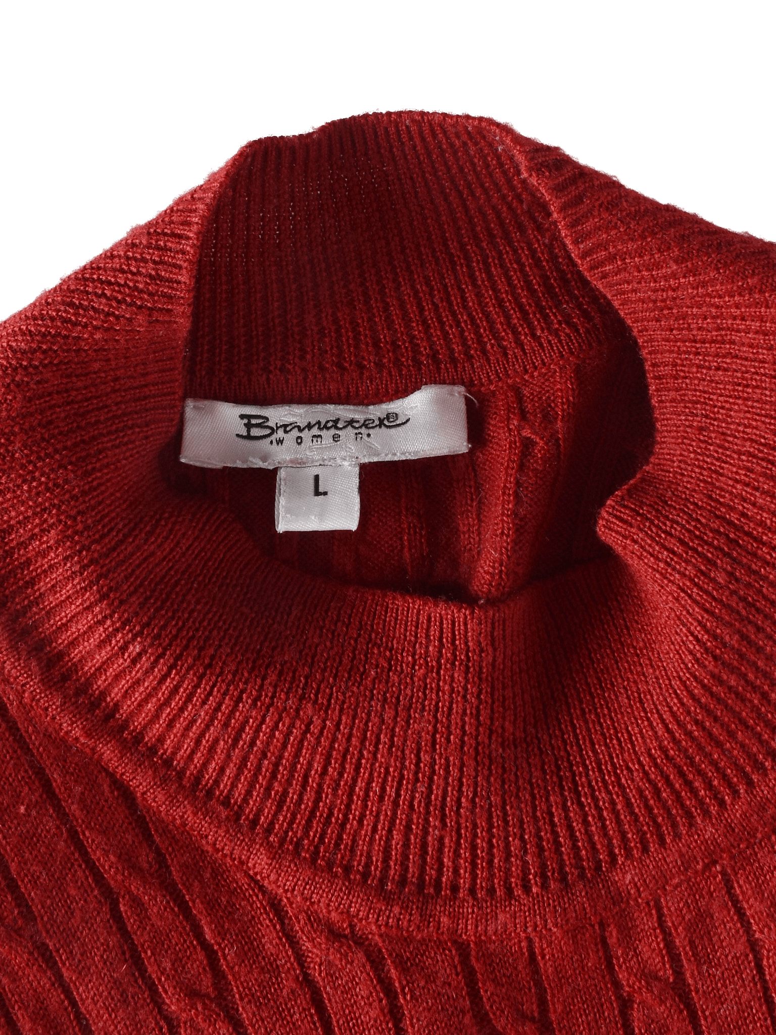 Brandtex T-Shirt - L / Rød / Kvinde - SassyLAB Secondhand