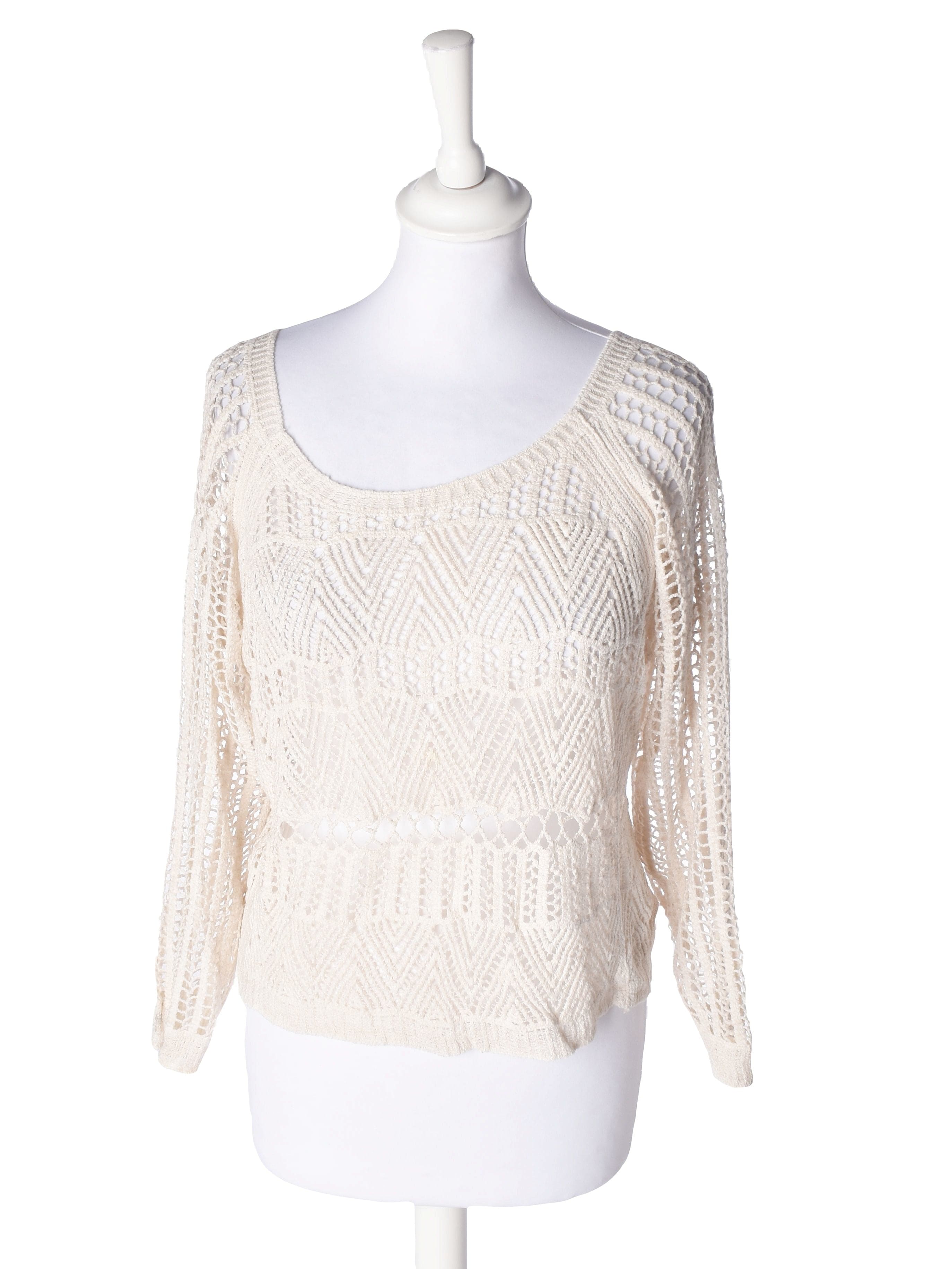 By Julie Strik - M/L / Hvid / Kvinde - SassyLAB Secondhand