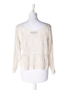 By Julie Strik - M/L / Hvid / Kvinde - SassyLAB Secondhand