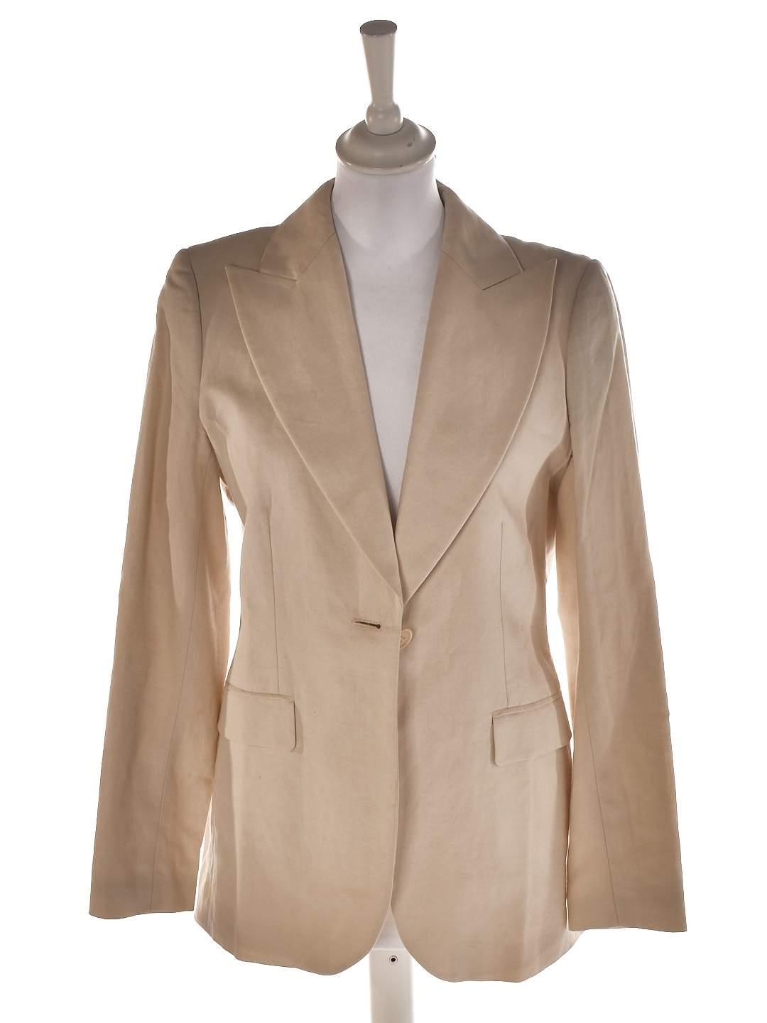 By Malene Birger Blazer - 36 / Beige / Kvinde - SassyLAB Secondhand