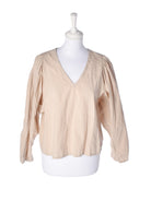 By Malene Birger Bluse - 36 / Beige / Kvinde - SassyLAB Secondhand
