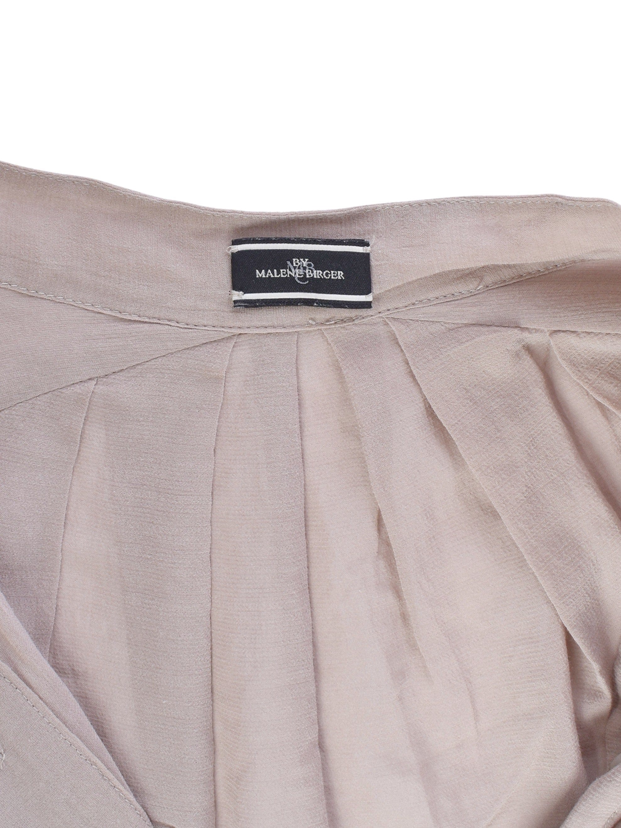 By Malene Birger Bluse - 40 / Brun / Kvinde - SassyLAB Secondhand