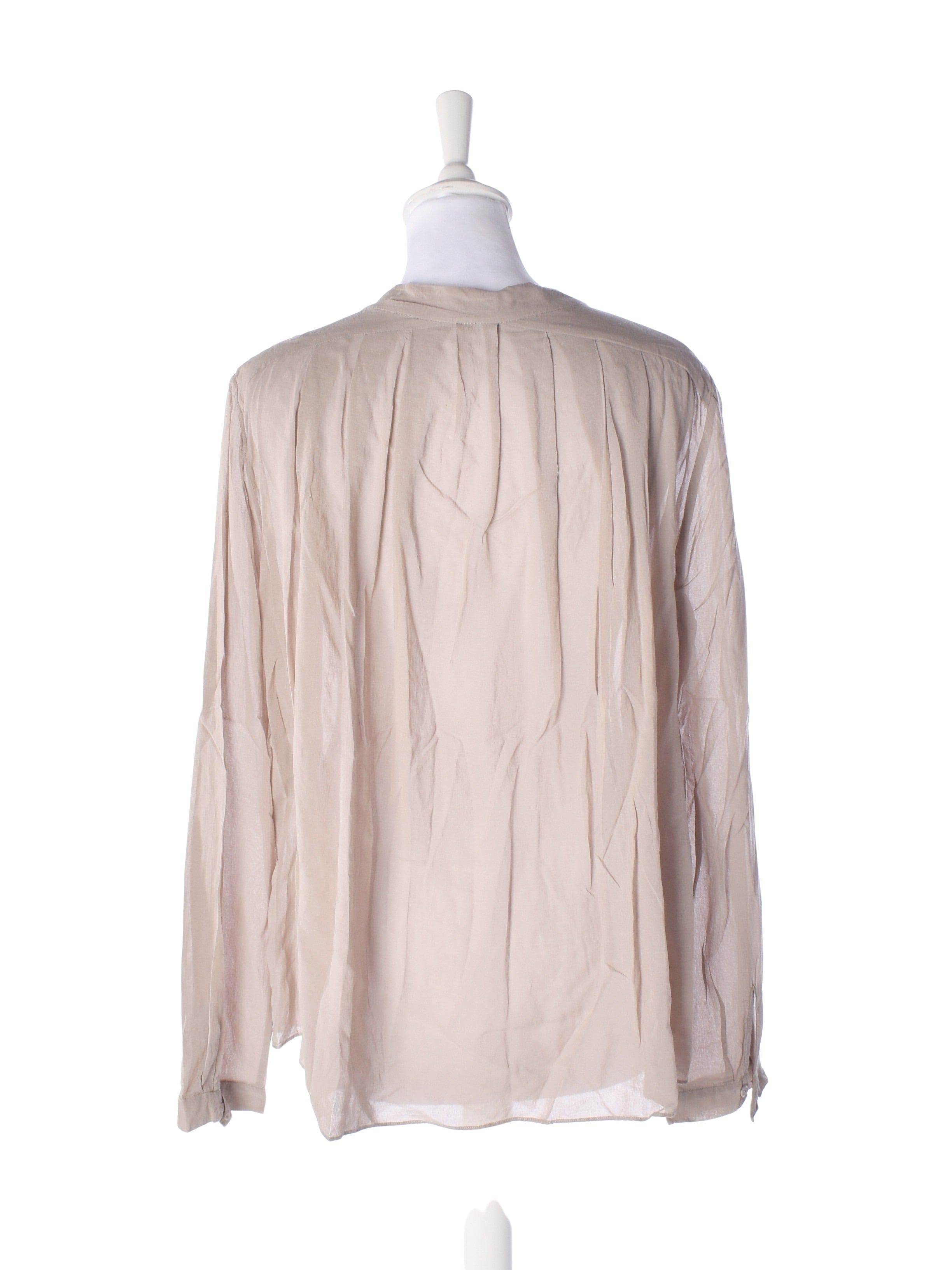 By Malene Birger Bluse - 40 / Brun / Kvinde - SassyLAB Secondhand
