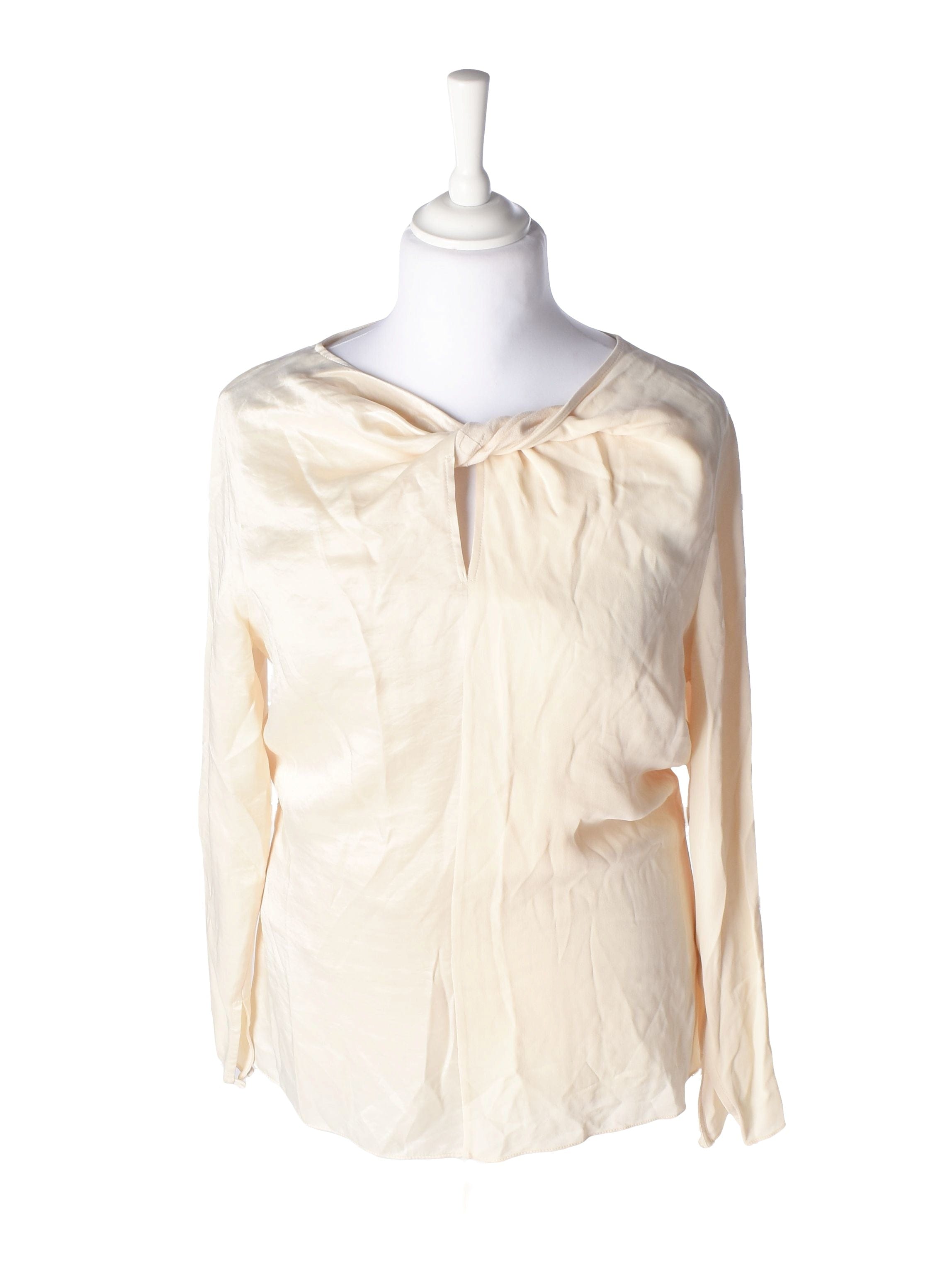 By Malene Birger Bluse - 42 / Beige / Kvinde - SassyLAB Secondhand