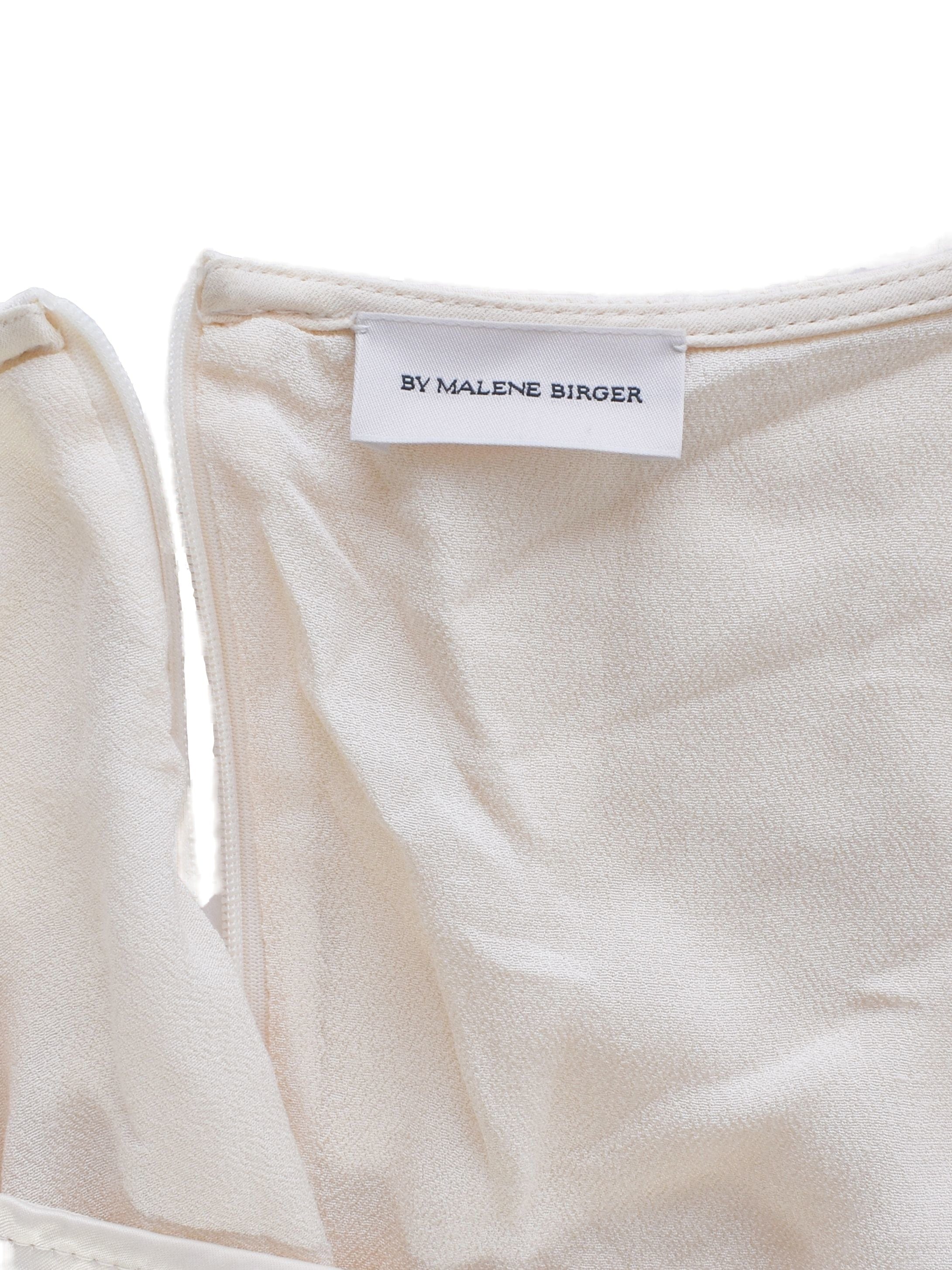 By Malene Birger Bluse - 42 / Beige / Kvinde - SassyLAB Secondhand