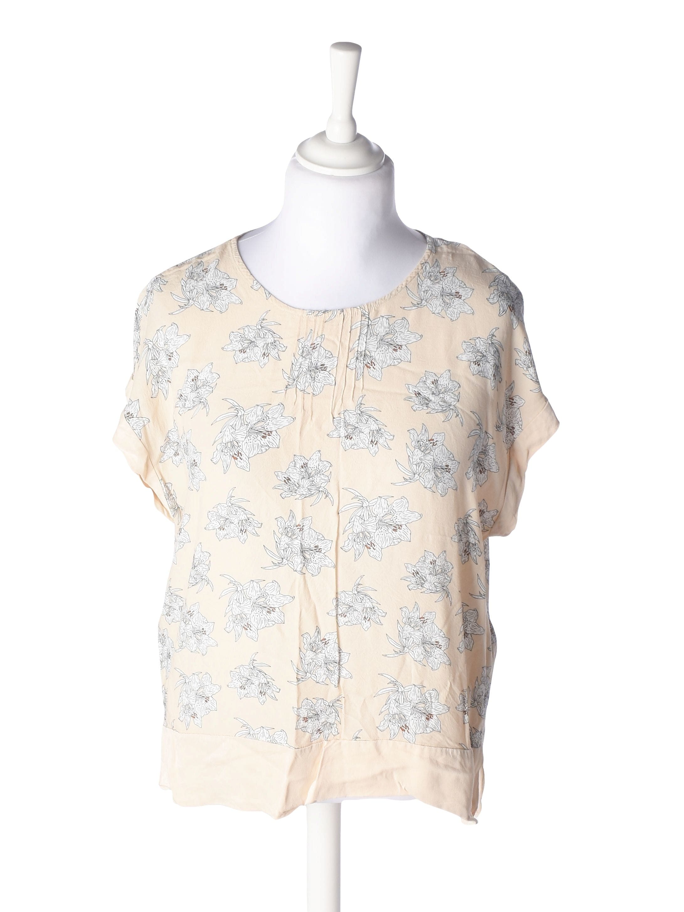 By Malene Birger Bluse - 42 / Blomstret / Kvinde - SassyLAB Secondhand