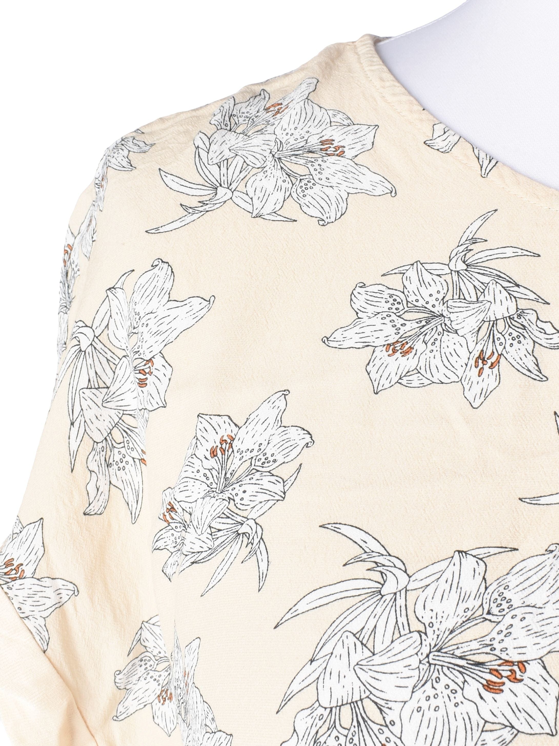 By Malene Birger Bluse - 42 / Blomstret / Kvinde - SassyLAB Secondhand
