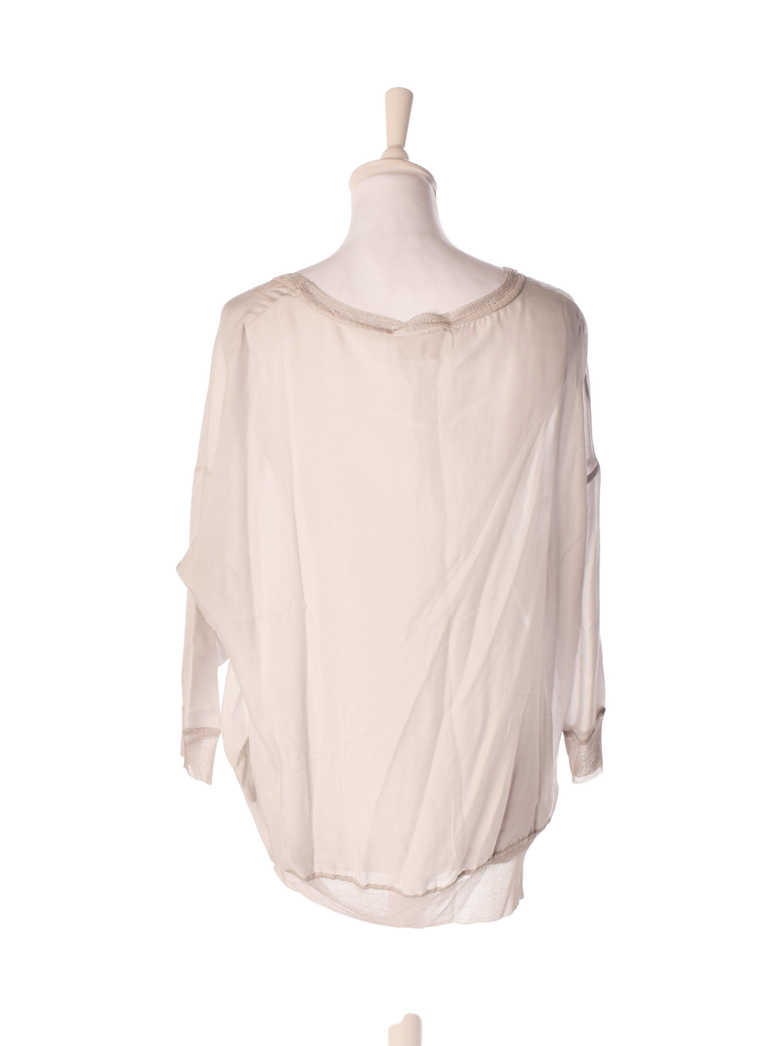 By Malene Birger Bluse - M / Grå / Kvinde - SassyLAB Secondhand