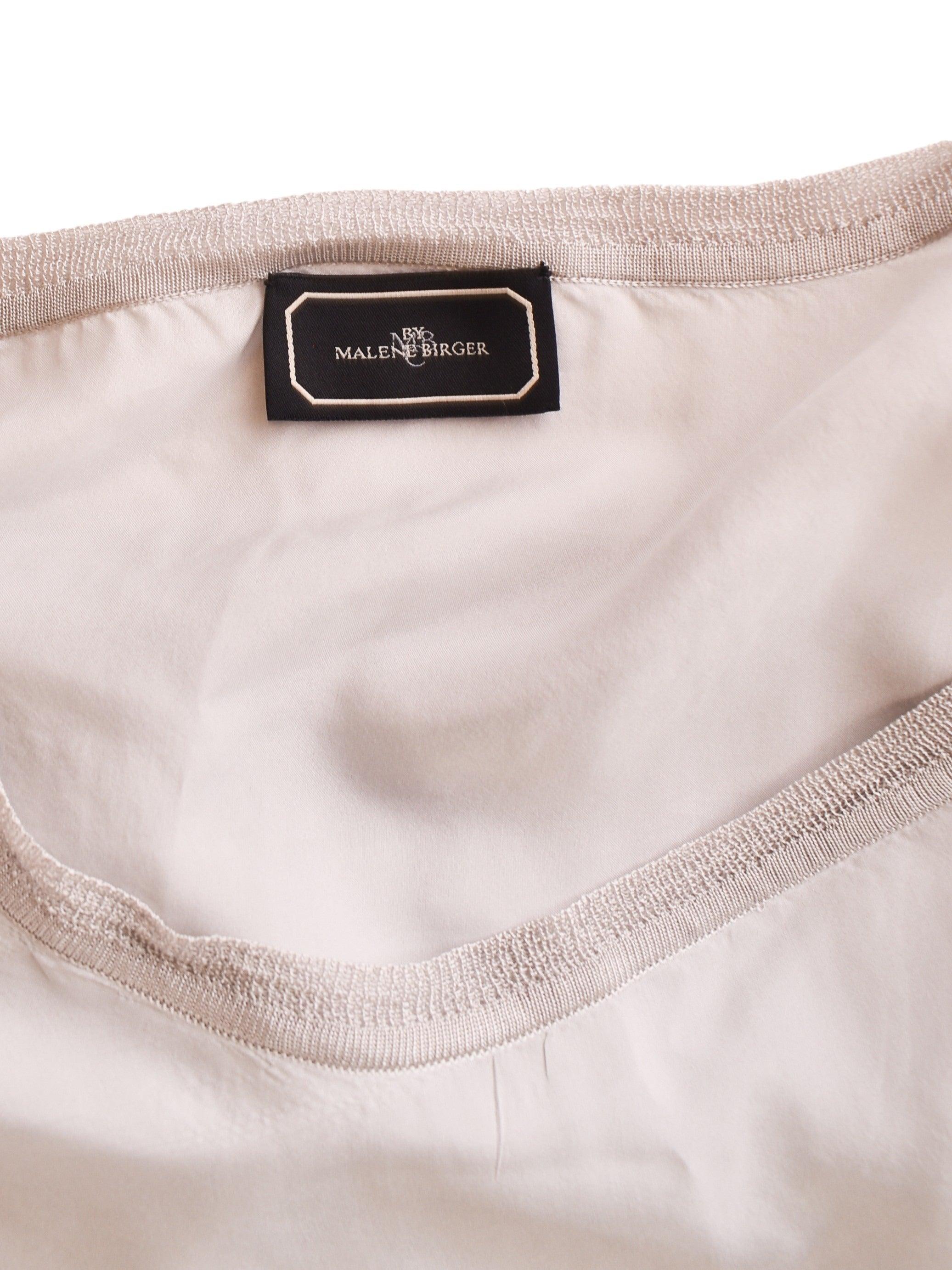 By Malene Birger Bluse - M / Grå / Kvinde - SassyLAB Secondhand