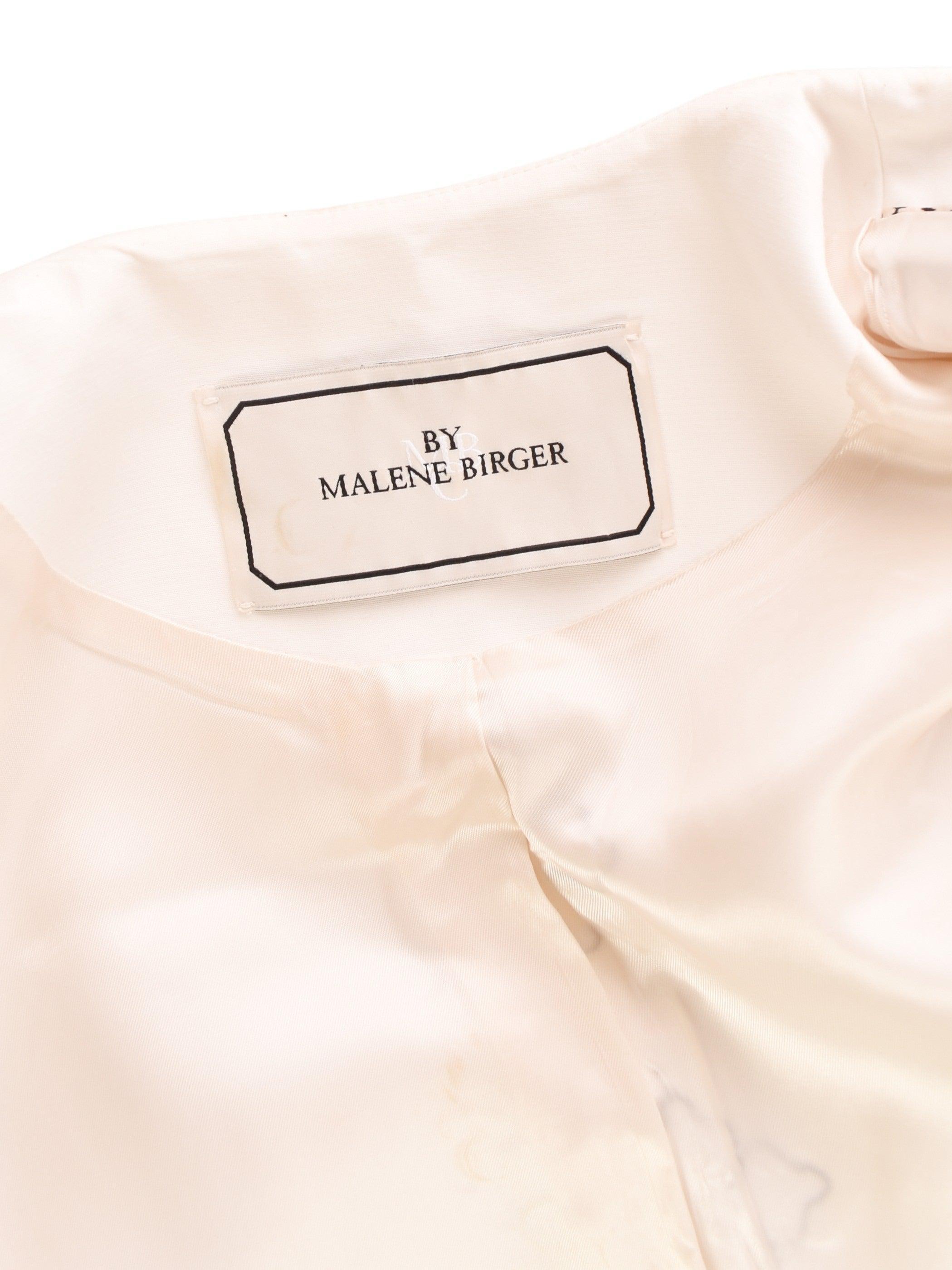 By Malene Birger Cardigan - 34 / Hvid / Kvinde - SassyLAB Secondhand