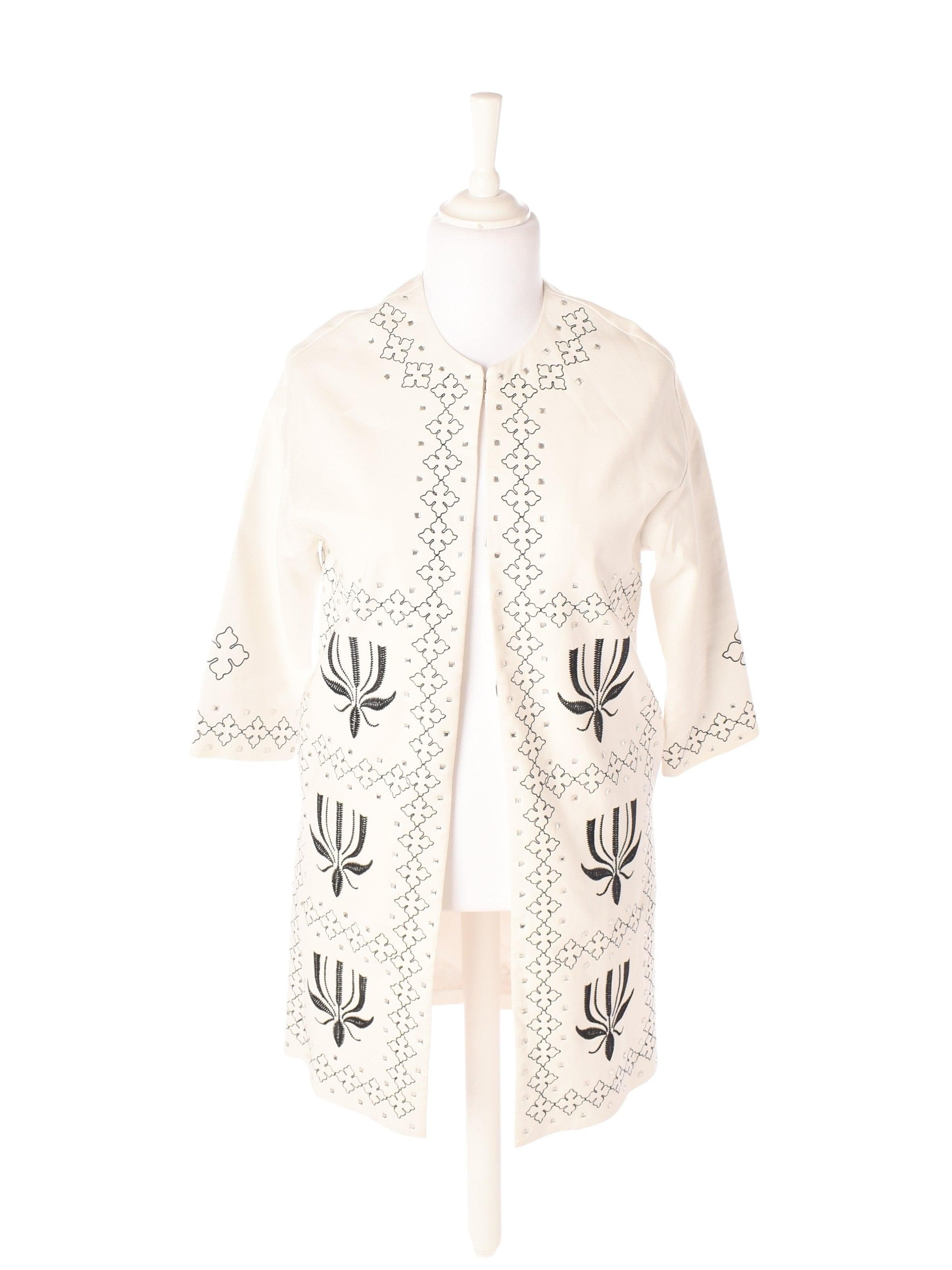 By Malene Birger Cardigan - 34 / Hvid / Kvinde - SassyLAB Secondhand
