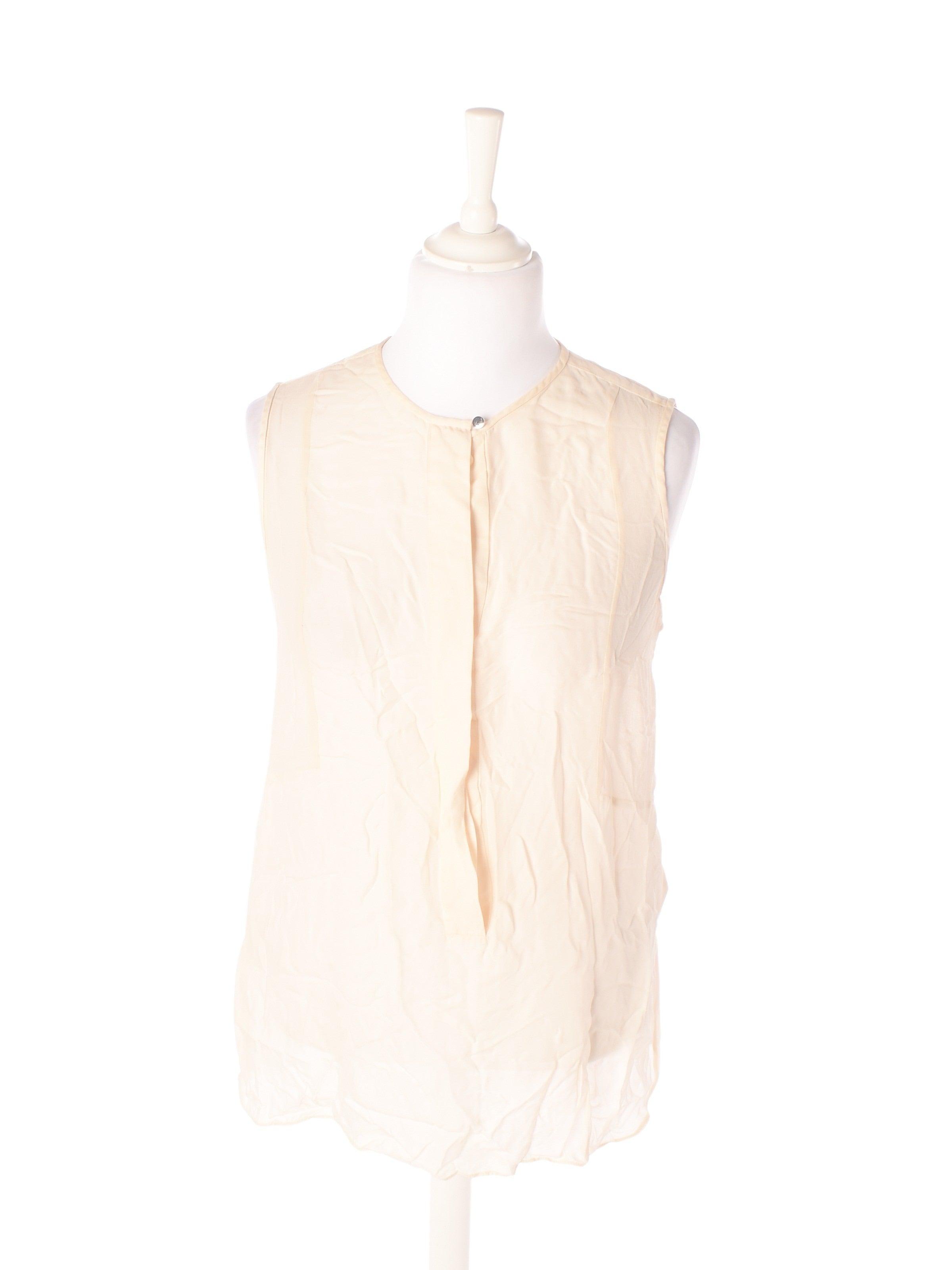 By Malene Birger Top - 40 / Hvid / Kvinde - SassyLAB Secondhand