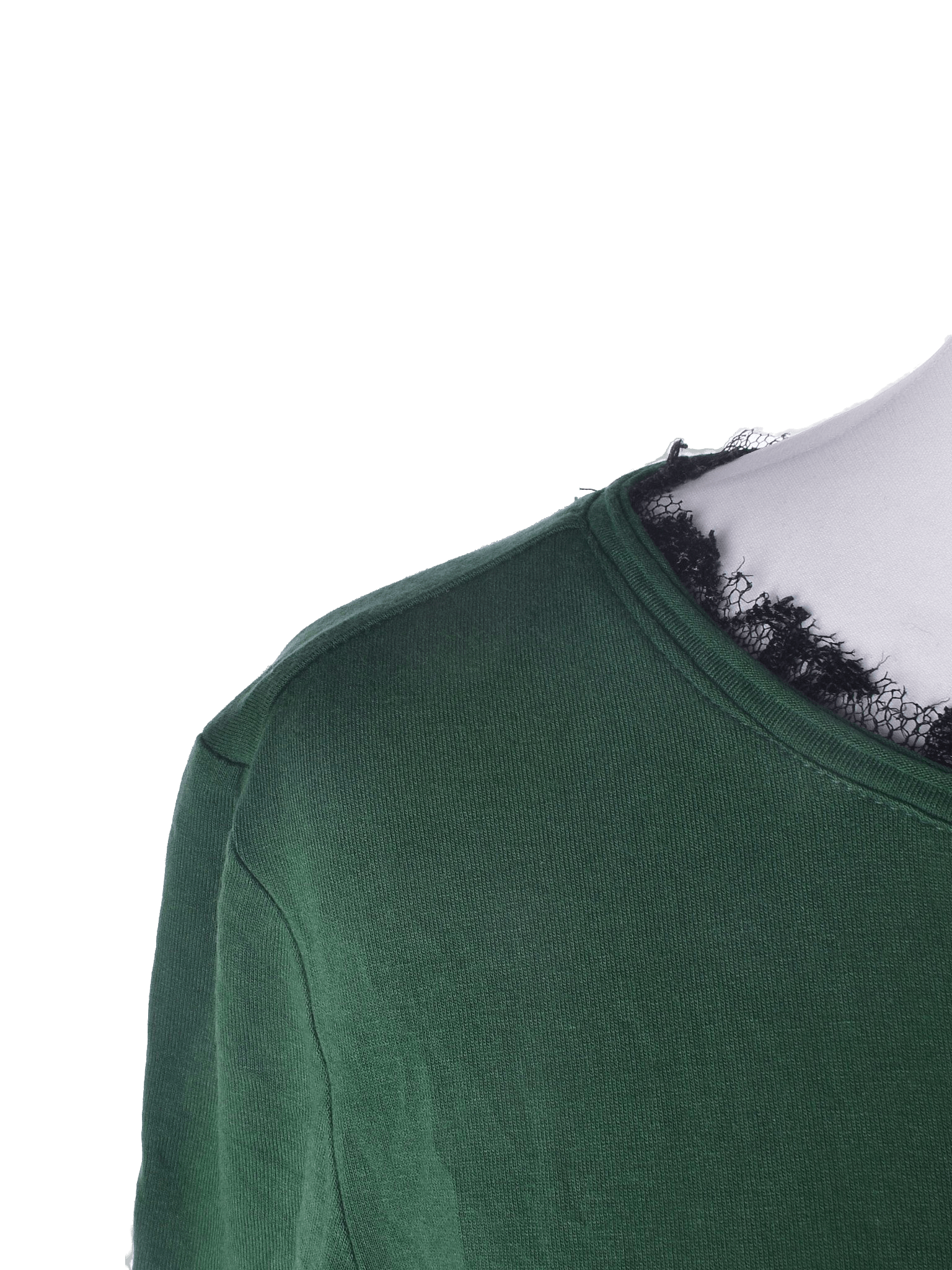Caddis Fly T-Shirt - XS / Grøn / Kvinde - SassyLAB Secondhand