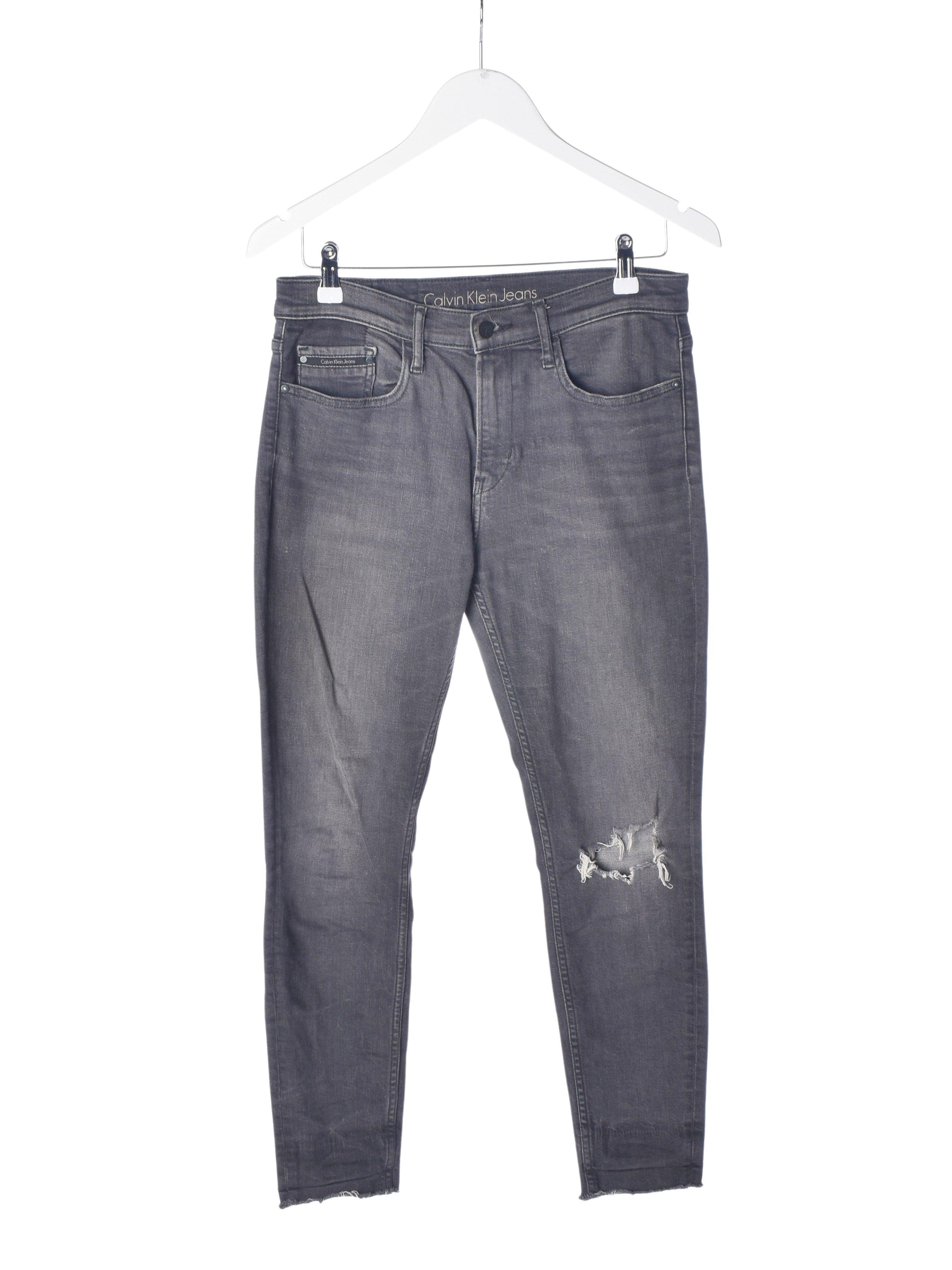 Calvin Klein Jeans Jeans - W29 L32 / Grå / Kvinde - SassyLAB Secondhand