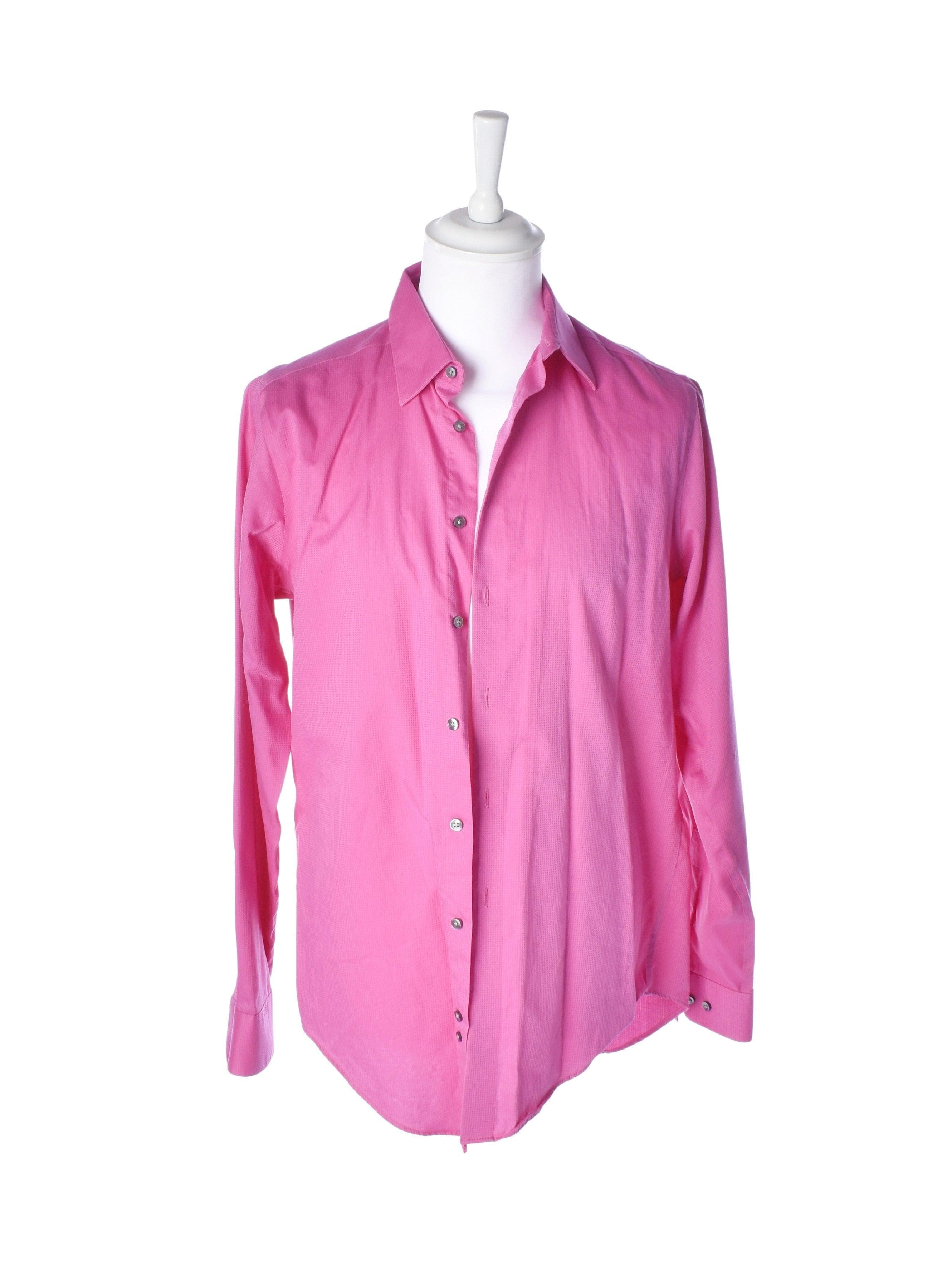Calvin Klein Skjorte - M / Lilla / Mand - SassyLAB Secondhand