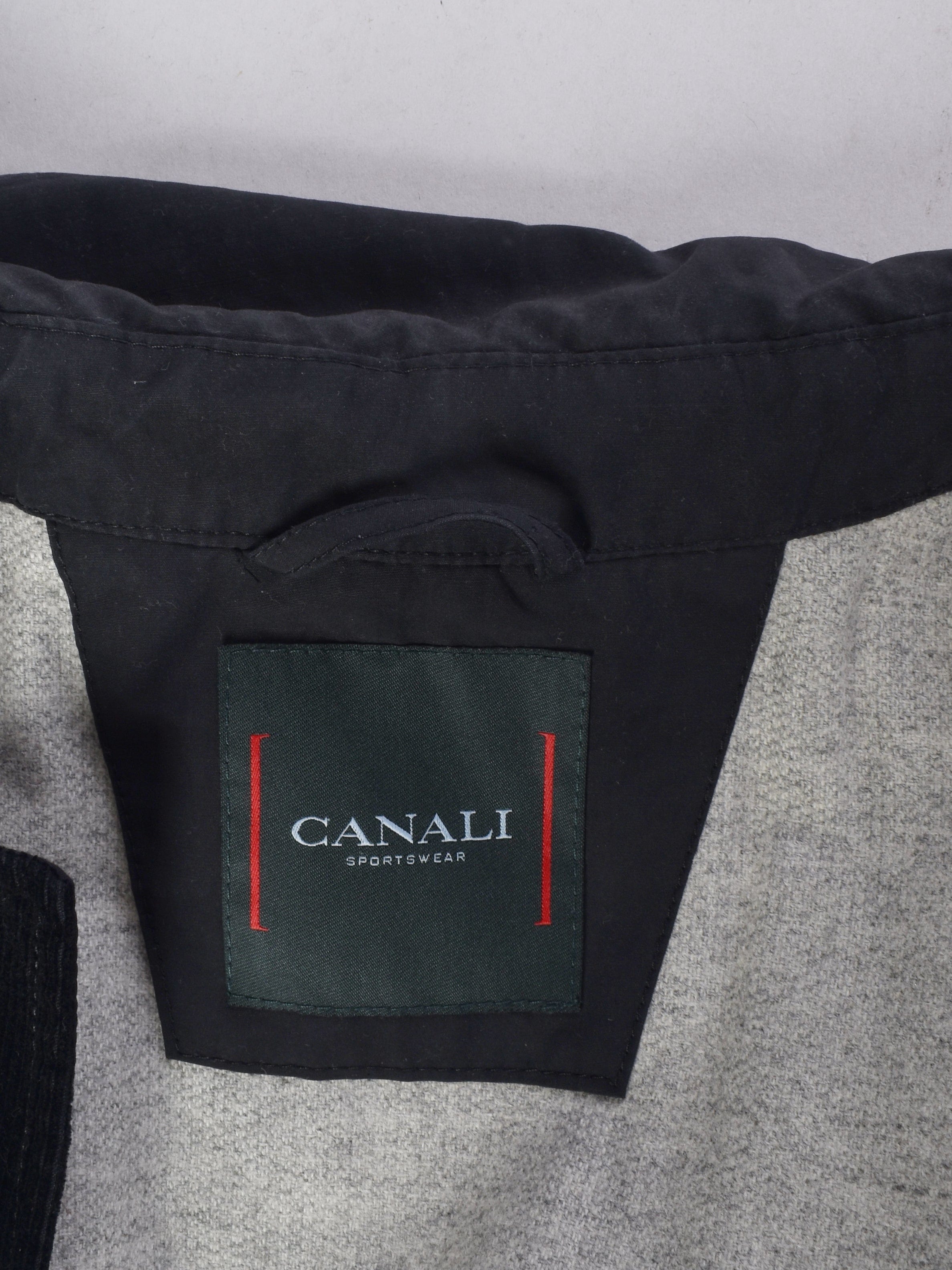 Canali Jakke - 56 / Sort / Mand - SassyLAB Secondhand