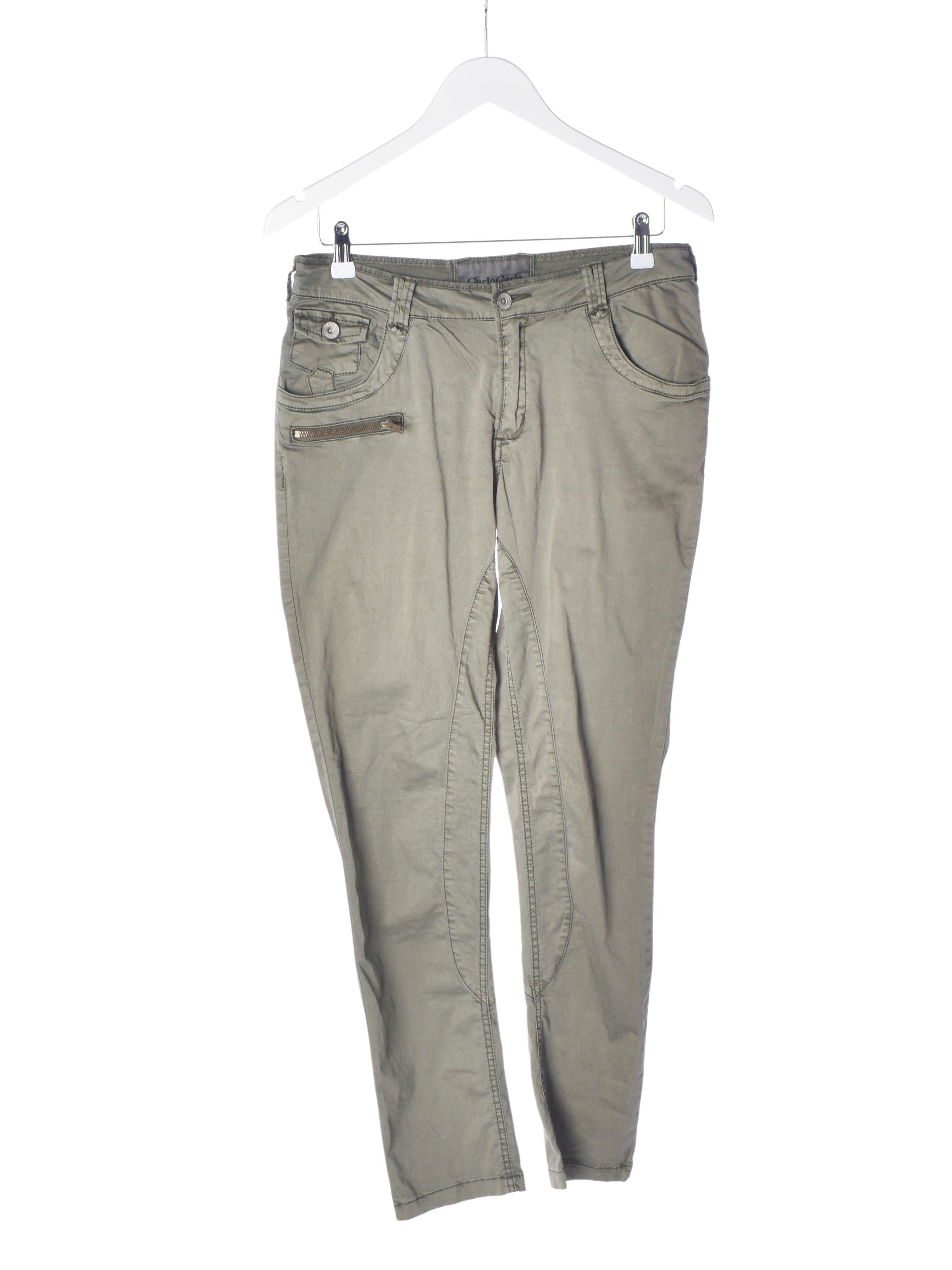 CarlaCarla Bukser - M / Grøn / Kvinde - SassyLAB Secondhand