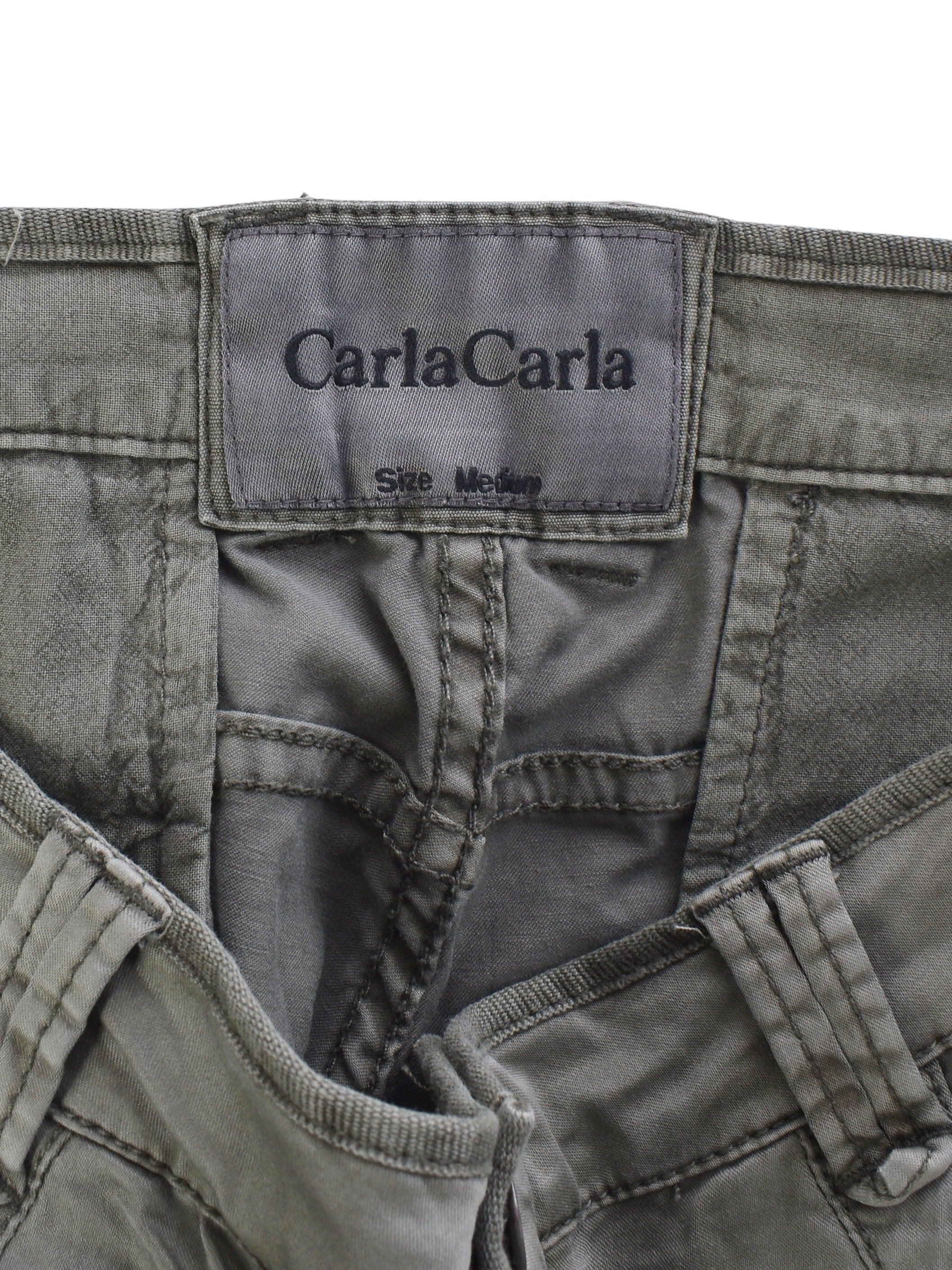 CarlaCarla Bukser - M / Grøn / Kvinde - SassyLAB Secondhand