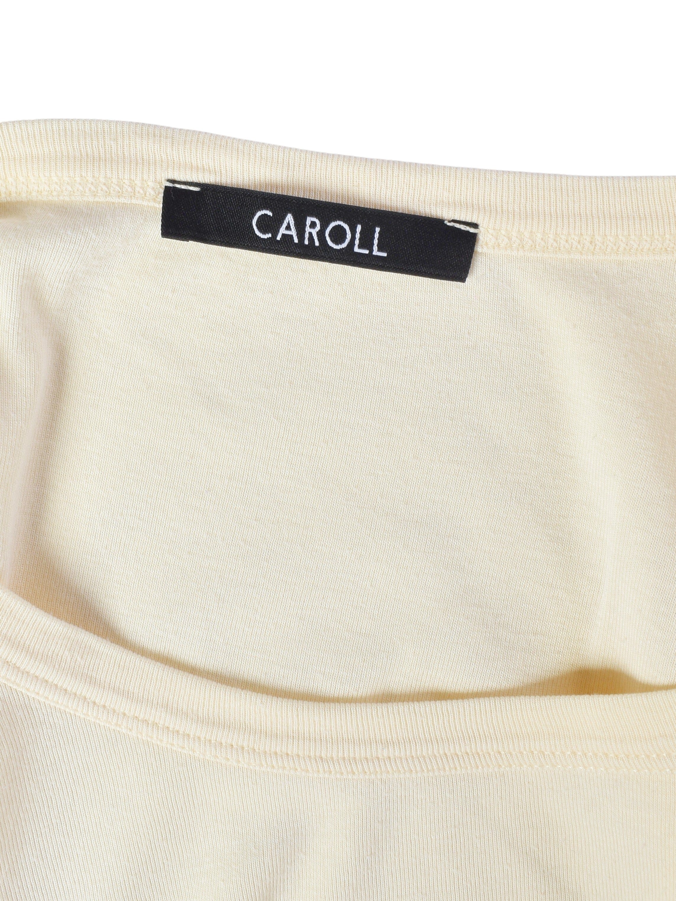 Caroll T-Shirt - 42 / Gul / Kvinde - SassyLAB Secondhand