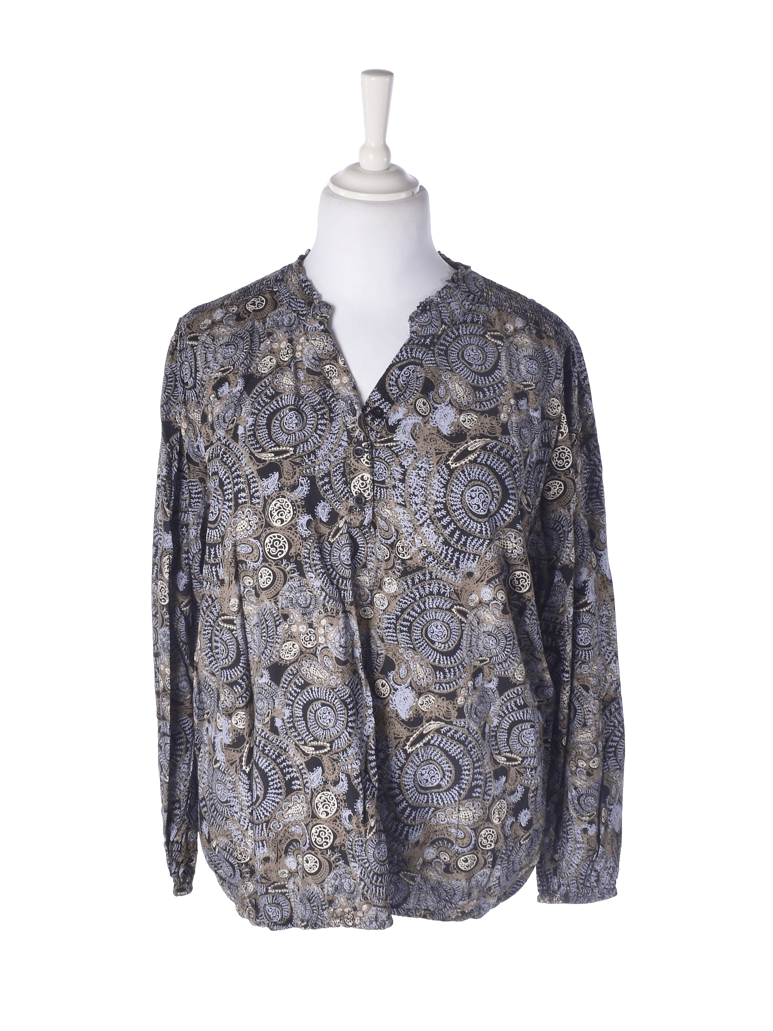 Cassiopeia Bluse - L / Multifarvet / Kvinde - SassyLAB Secondhand