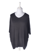 Cassiopeia Bluse - XL / Sort / Kvinde - SassyLAB Secondhand