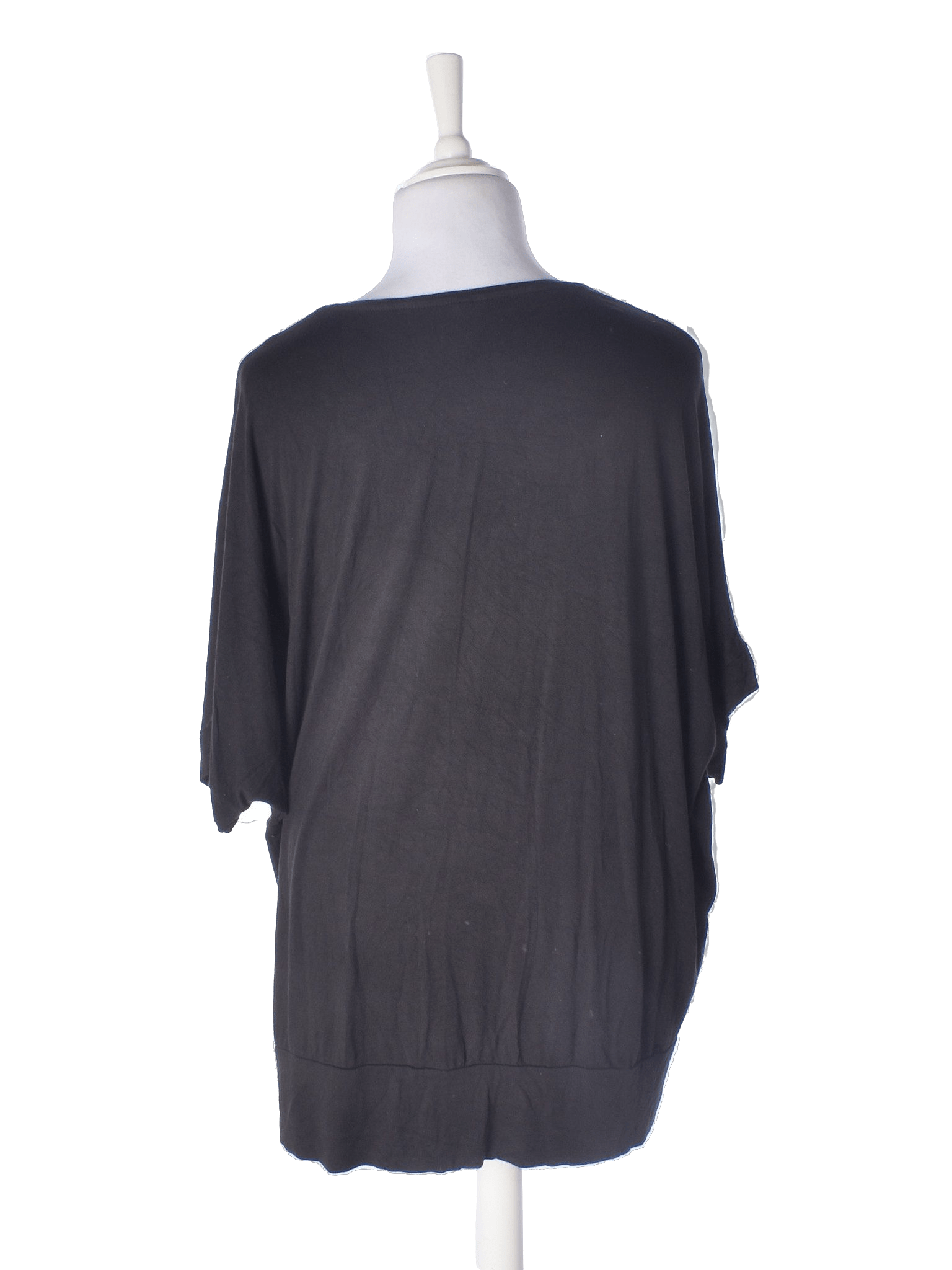 Cassiopeia Bluse - XL / Sort / Kvinde - SassyLAB Secondhand