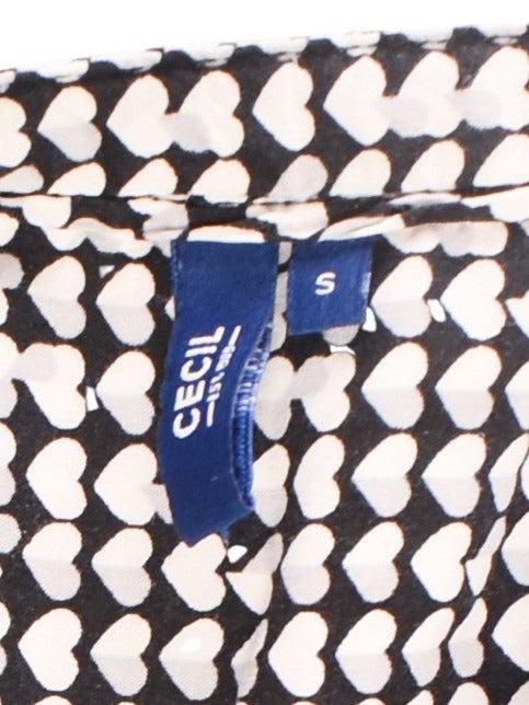 Cecil Bluse - S / Sort / Kvinde - SassyLAB Secondhand