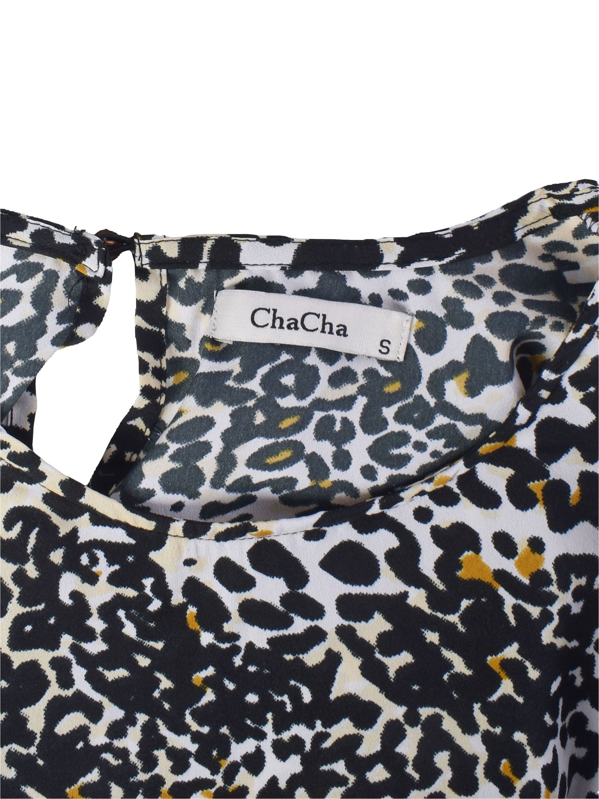ChaCha Kjole - S / Dyreprint / Kvinde - SassyLAB Secondhand
