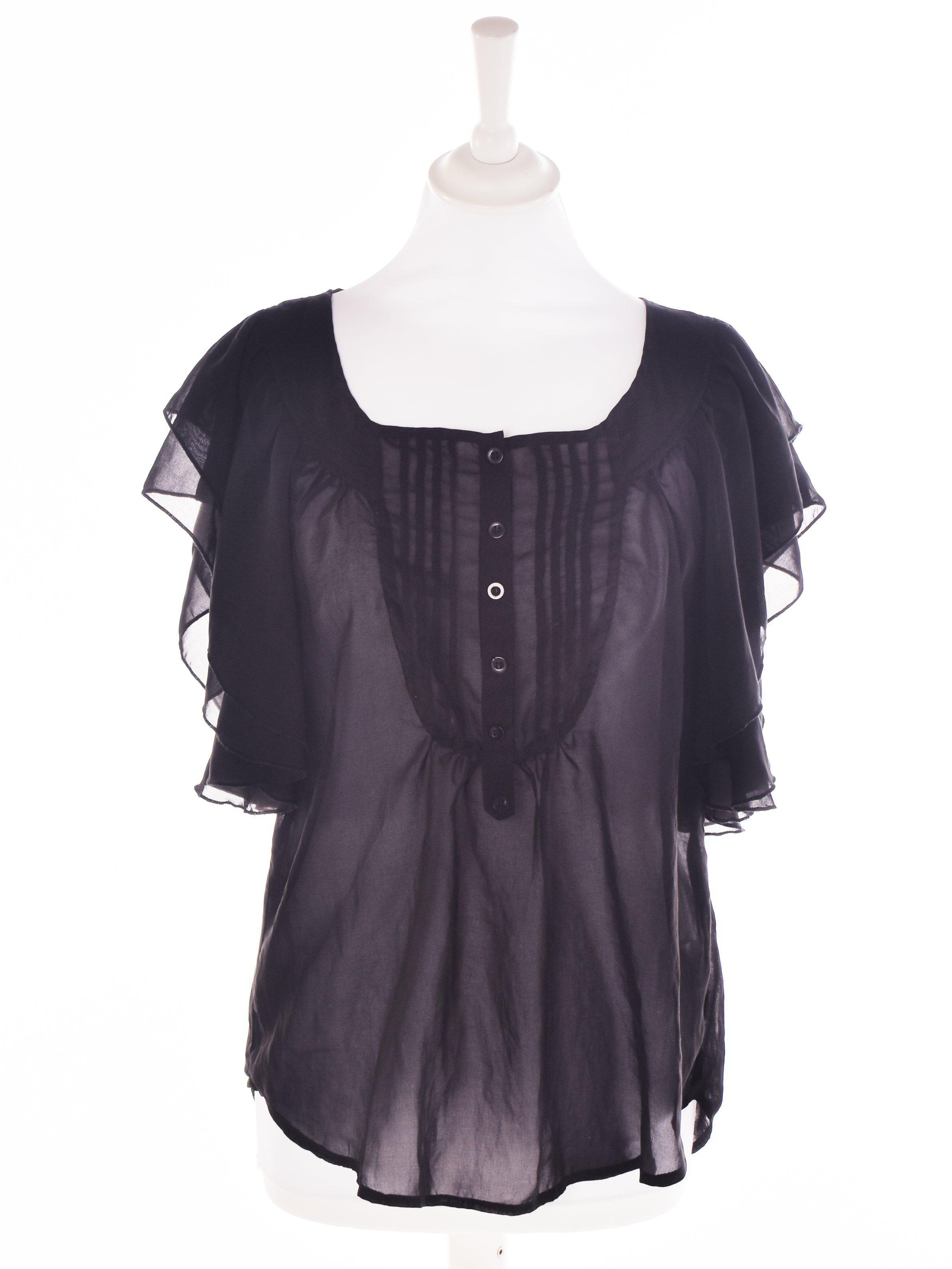 ChaCha Top - S / Sort / Kvinde - SassyLAB Secondhand