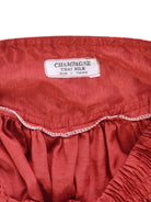 Champagne Nederdel - M / Rød / Kvinde - SassyLAB Secondhand