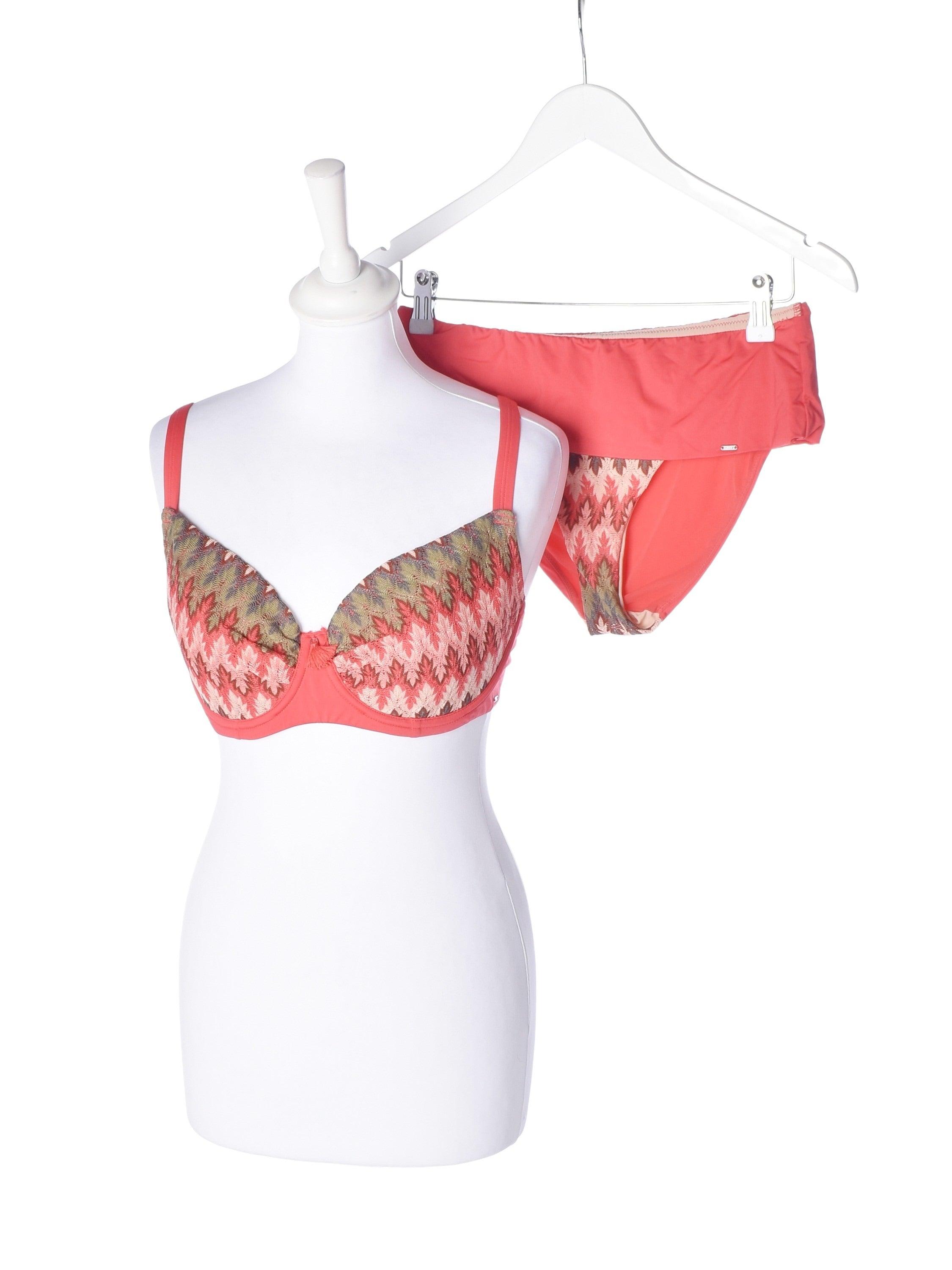 Change Bikini - 75E/40 / Pink / Kvinde - SassyLAB Secondhand