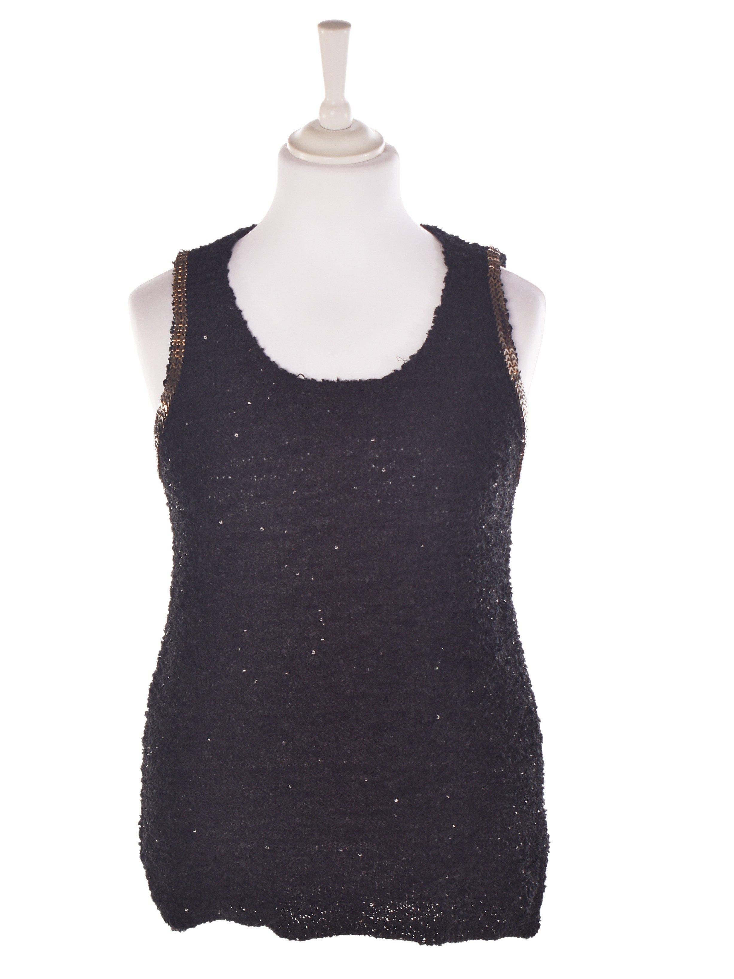 Charlior Top - L/XL / Sort / Kvinde - SassyLAB Secondhand
