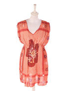 Charlotte Sparre Kjole - S / Orange / Kvinde - SassyLAB Secondhand
