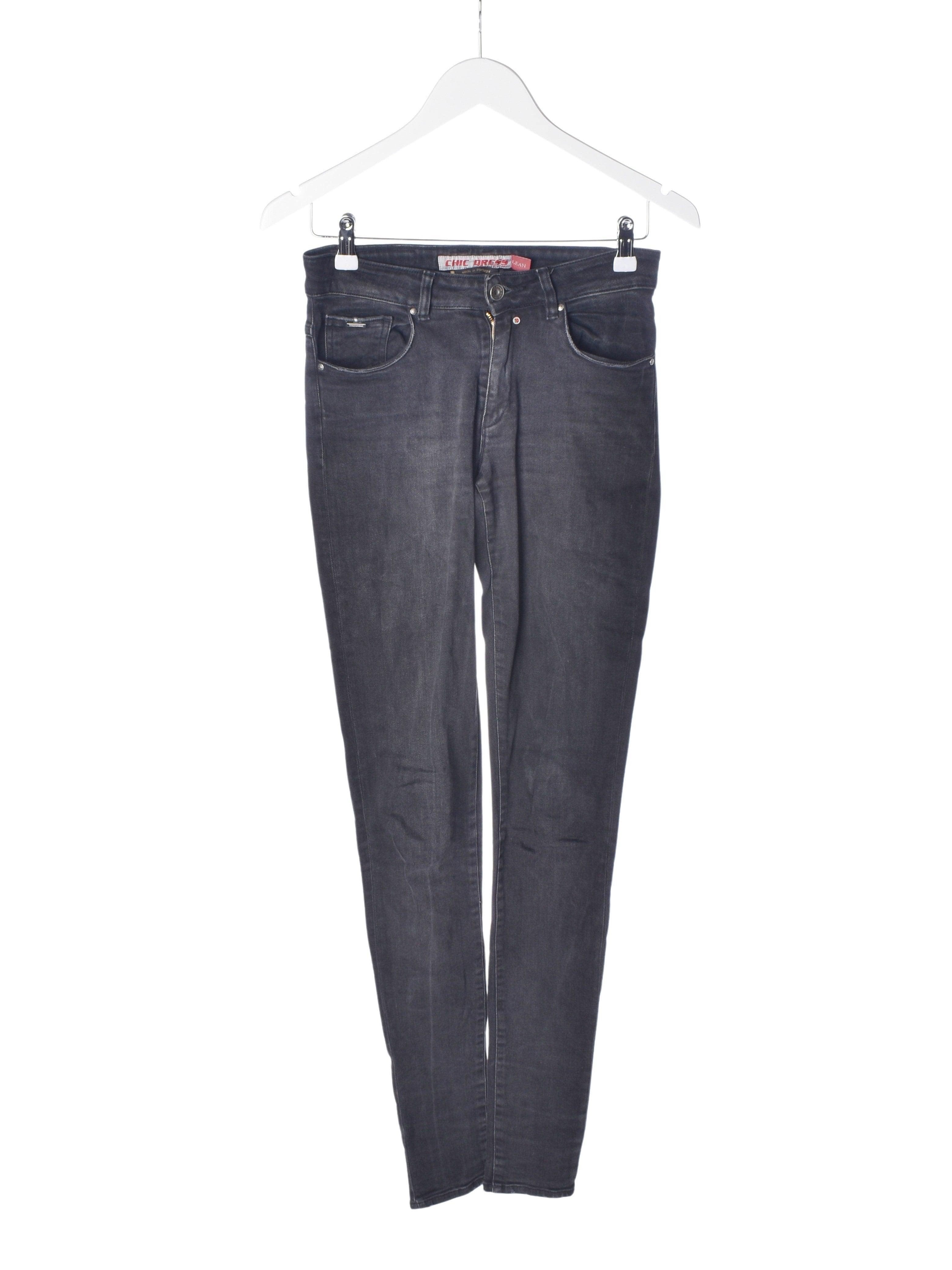 Chic Dress Jeans - W26 L36 / Sort / Kvinde - SassyLAB Secondhand