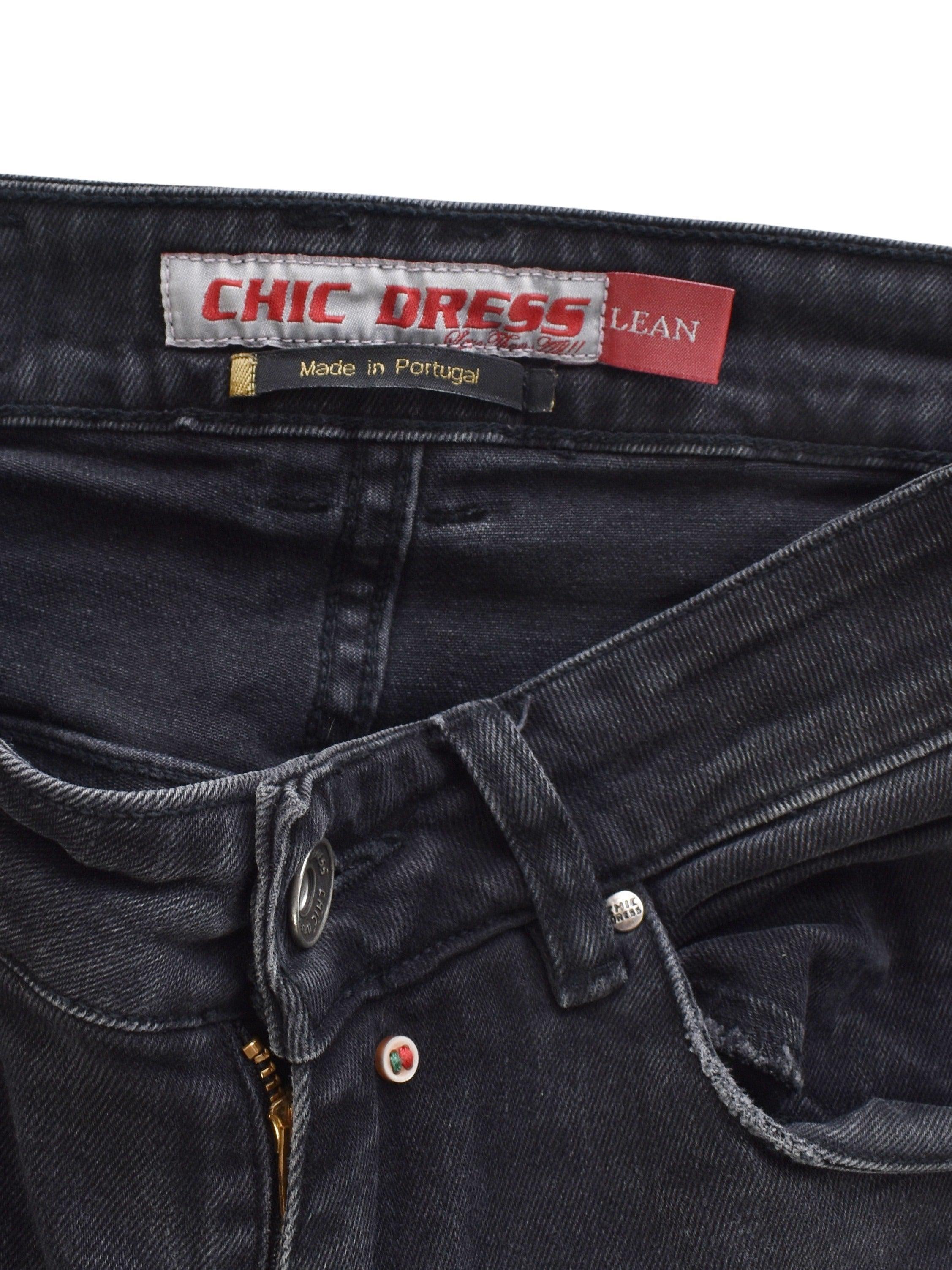 Chic Dress Jeans - W26 L36 / Sort / Kvinde - SassyLAB Secondhand