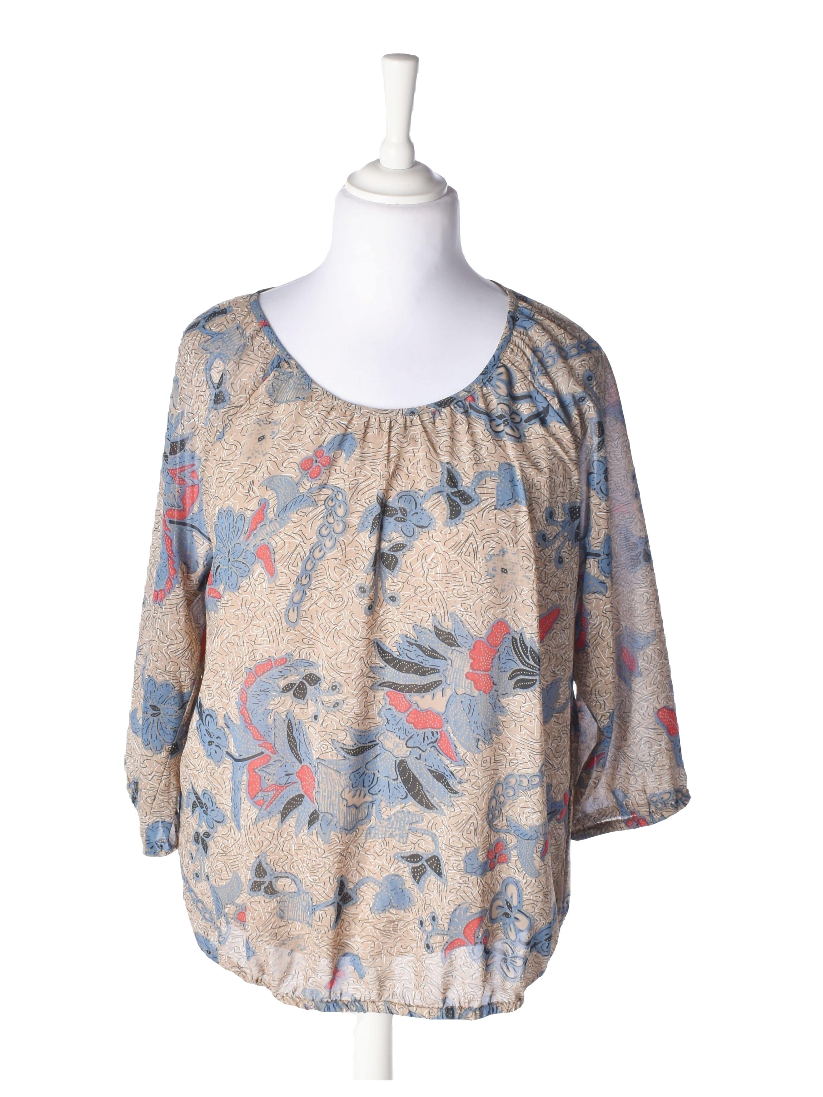 Ciso Bluse - 42 / Brun / Kvinde - SassyLAB Secondhand