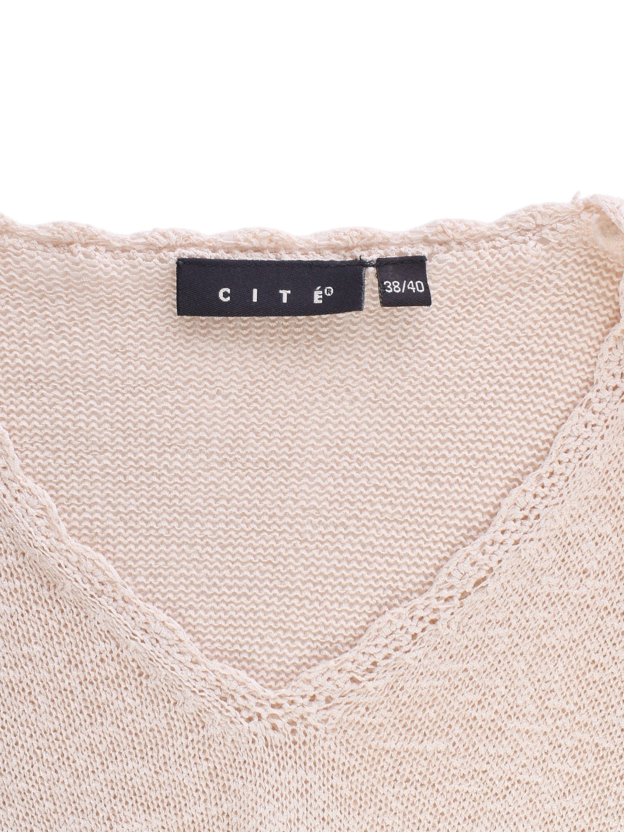 Cité Kjole - 38/40 / Nude / Kvinde - SassyLAB Secondhand